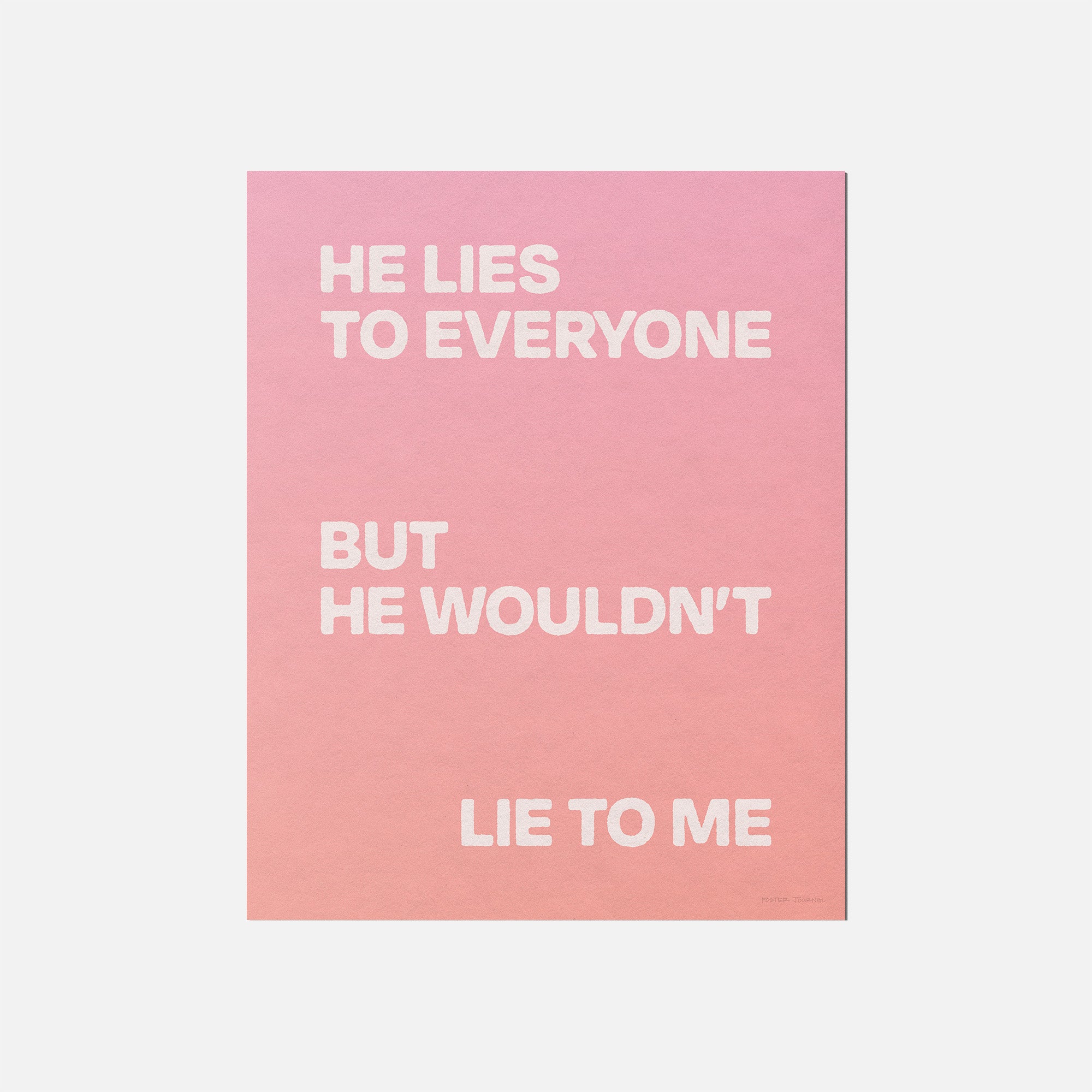 LIE PRINT