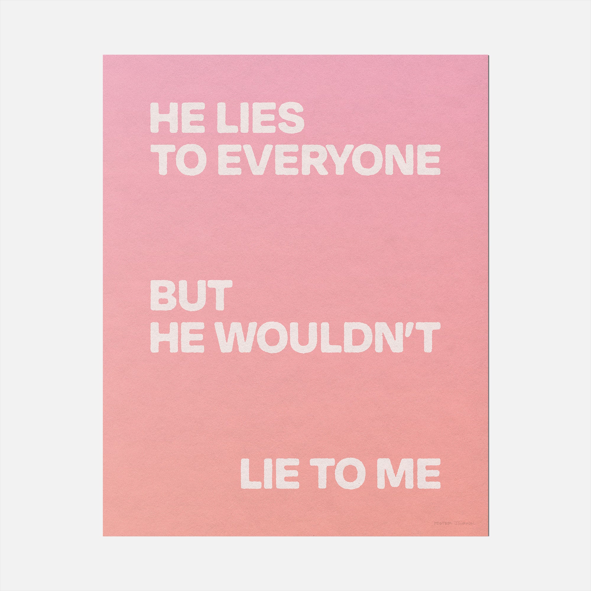 LIE PRINT