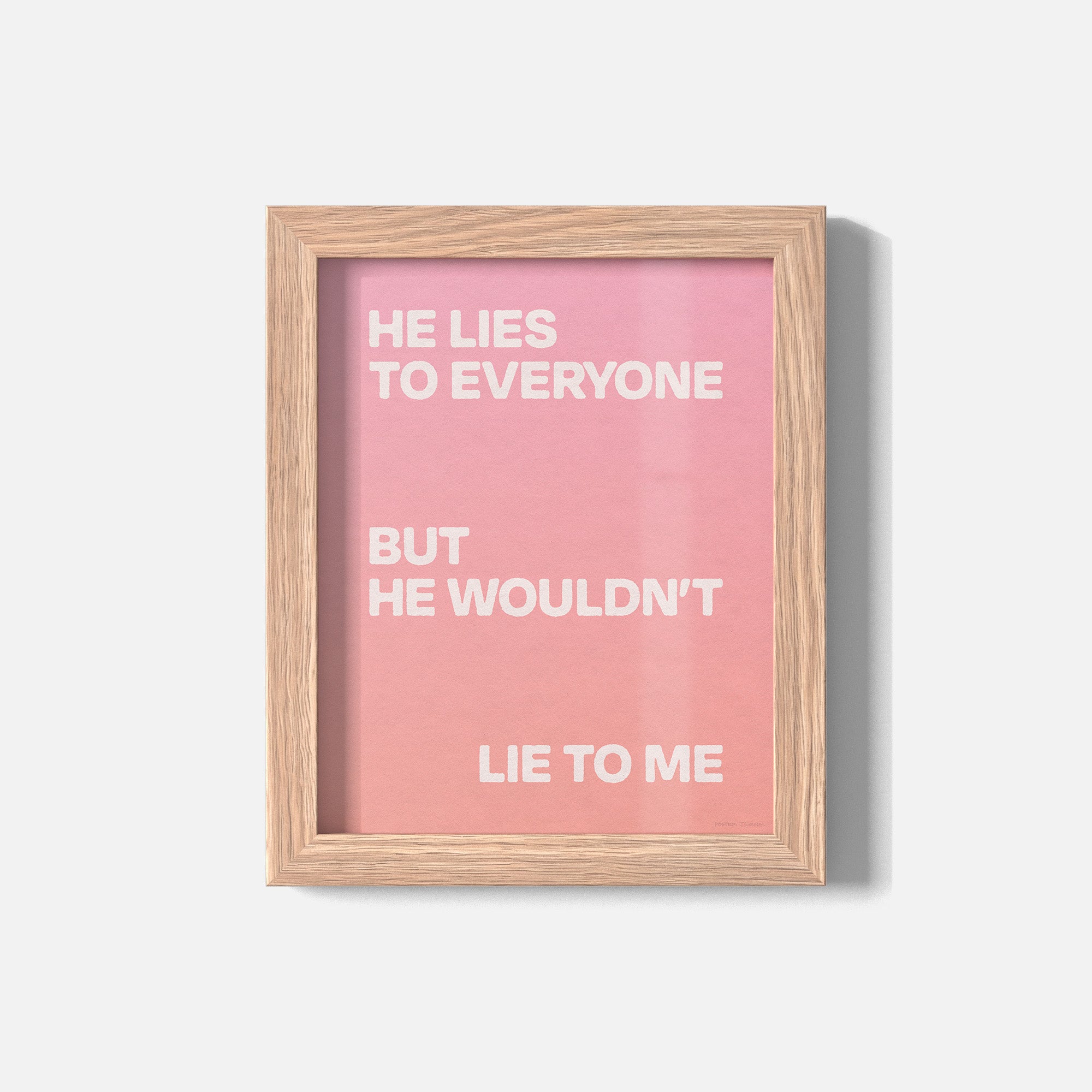 LIE PRINT