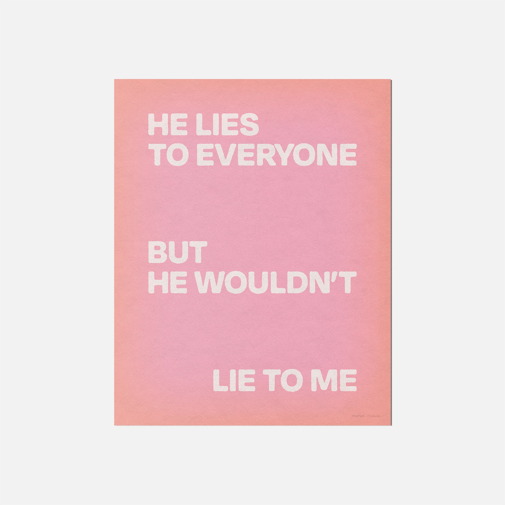 LIE PRINT