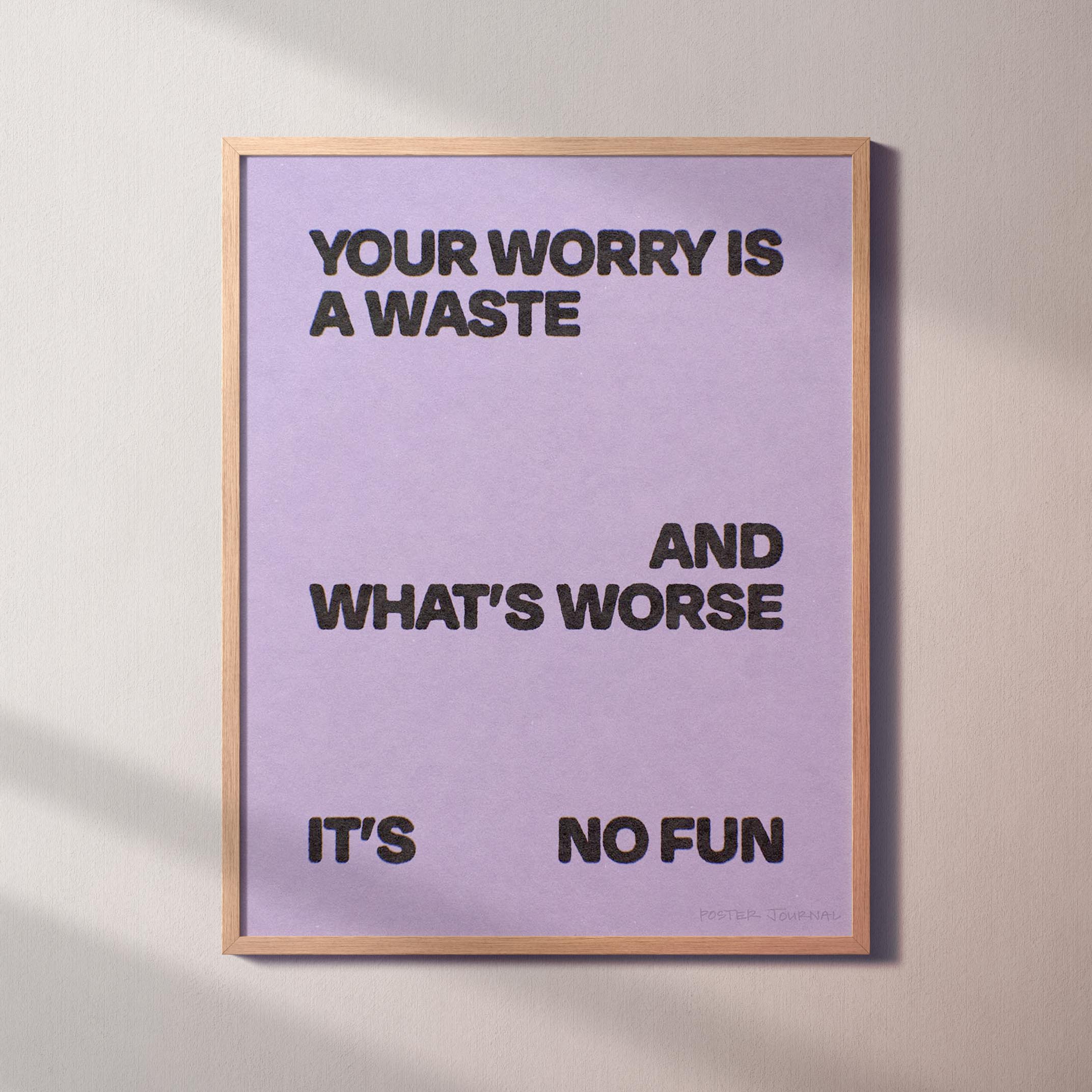 WORRY PRINT