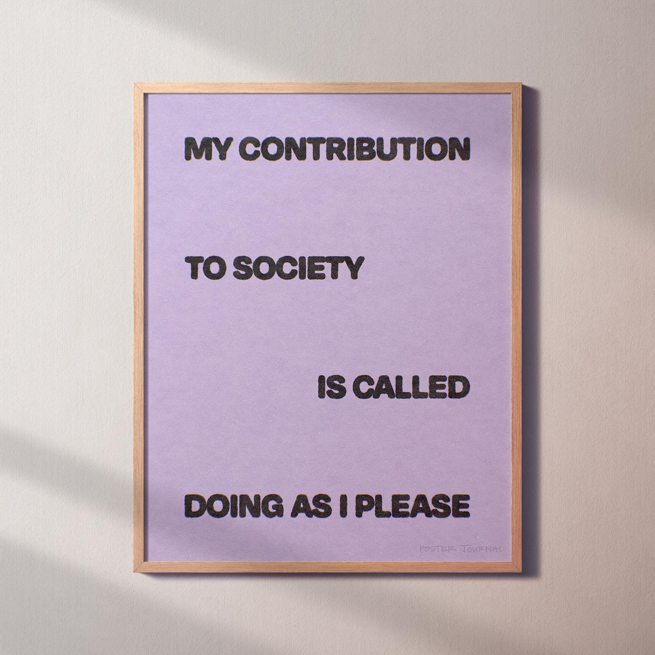 CONTRIBUTION PRINT