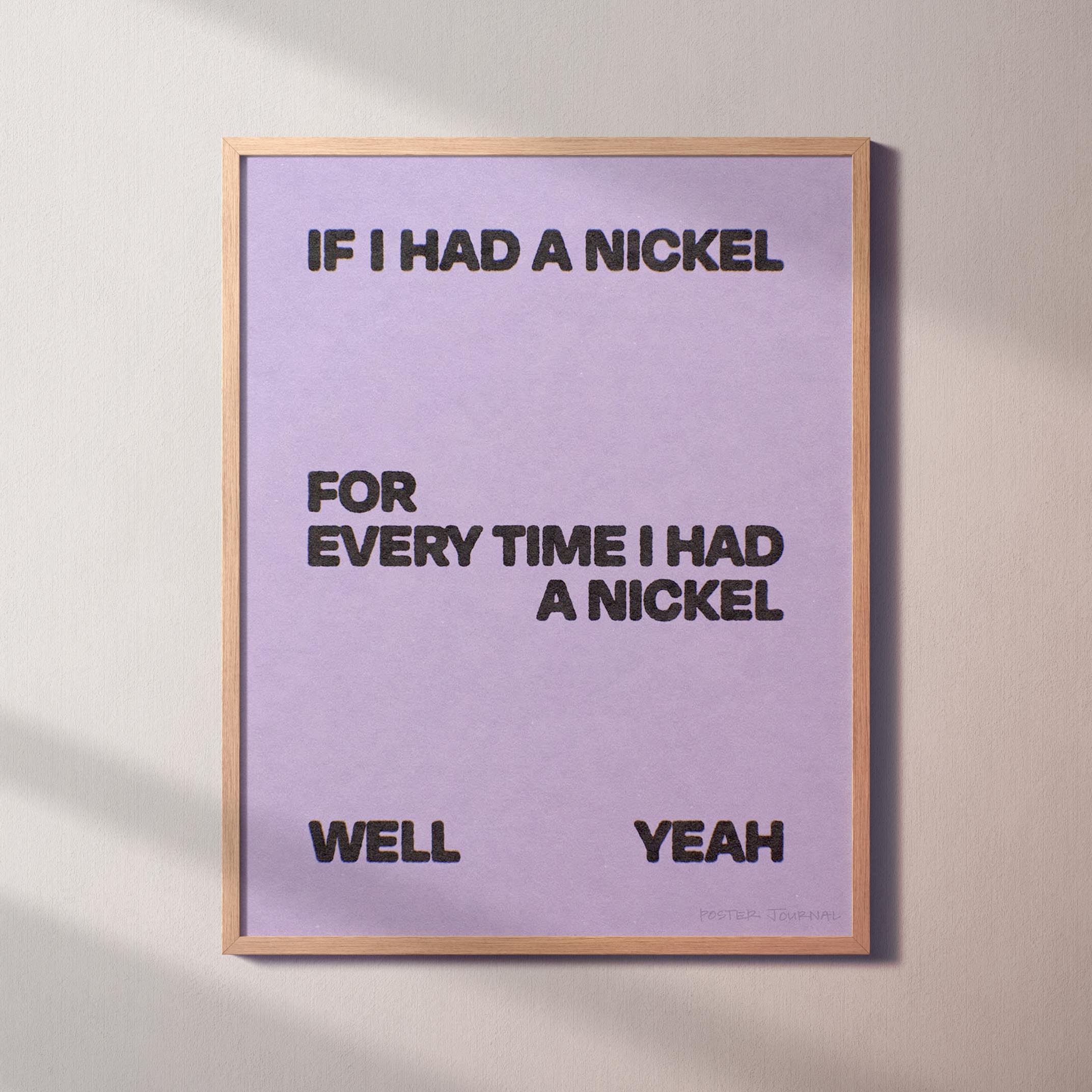 NICKEL PRINT