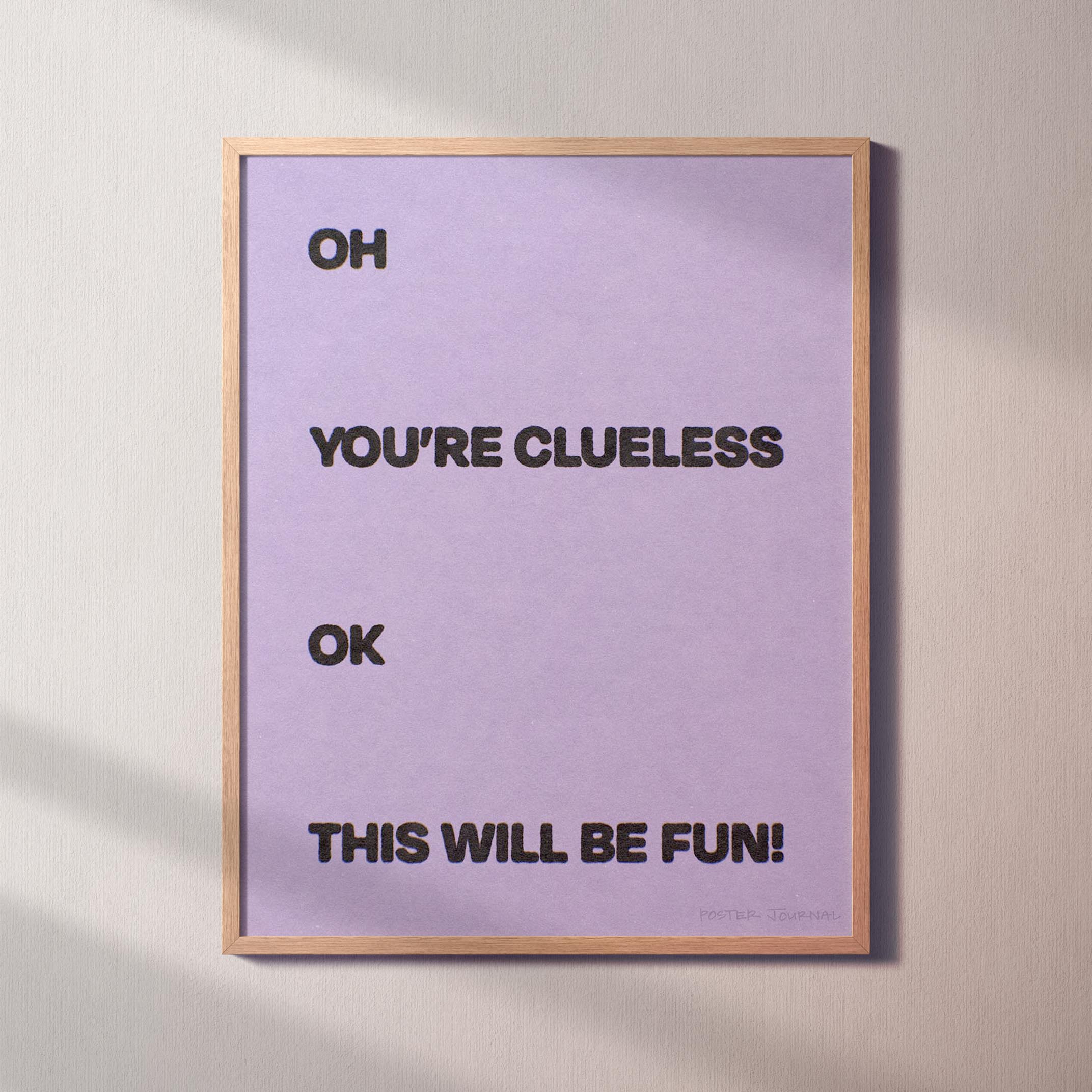 CLUELESS PRINT