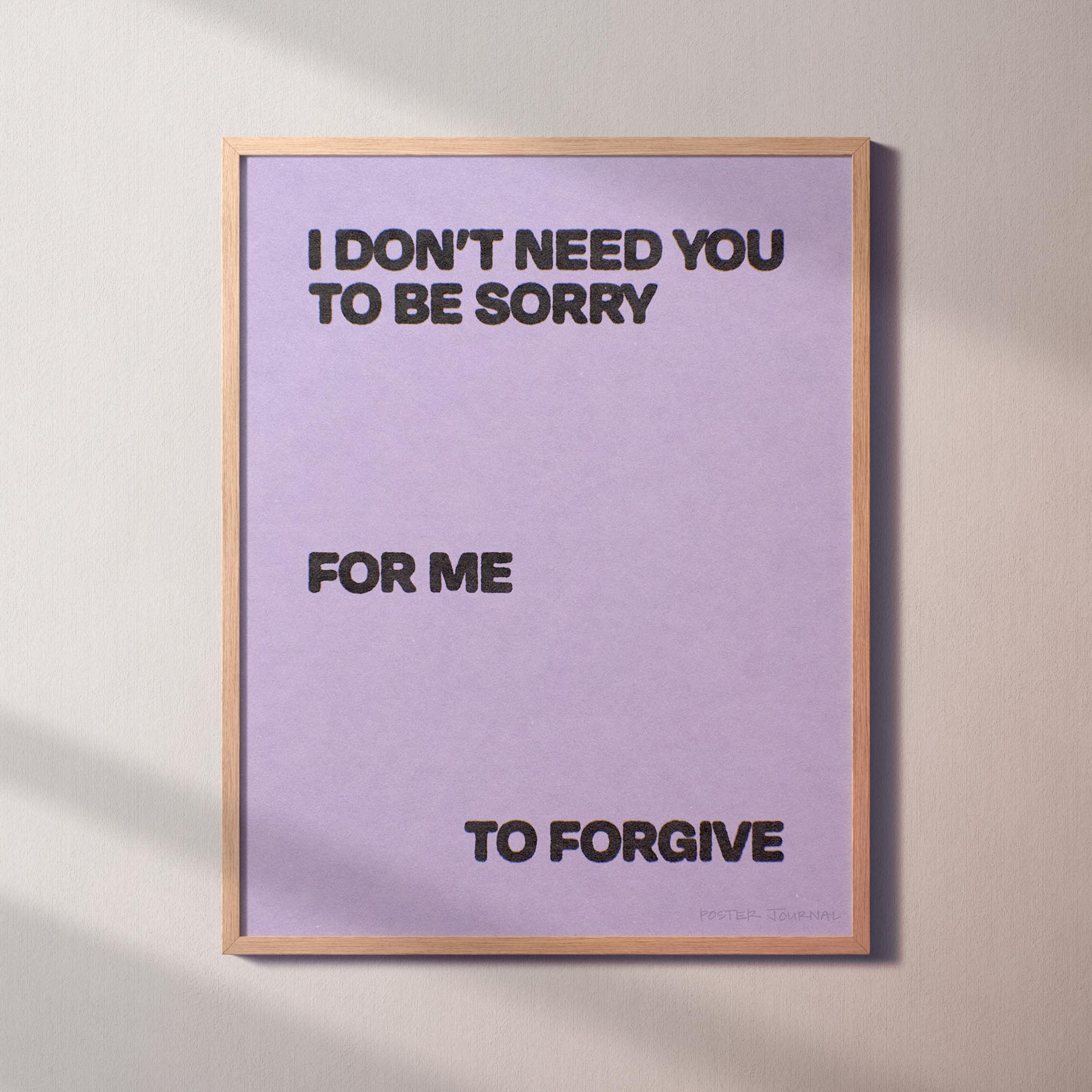 SORRY PRINT