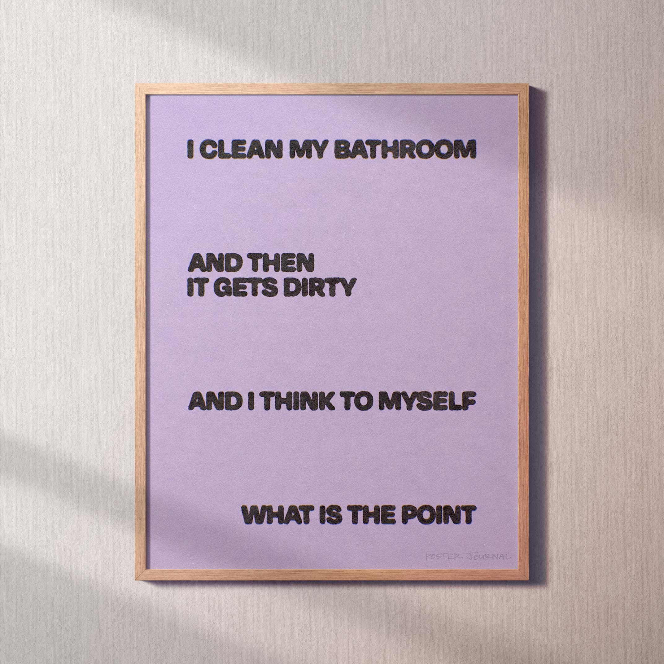 BATHROOM PRINT
