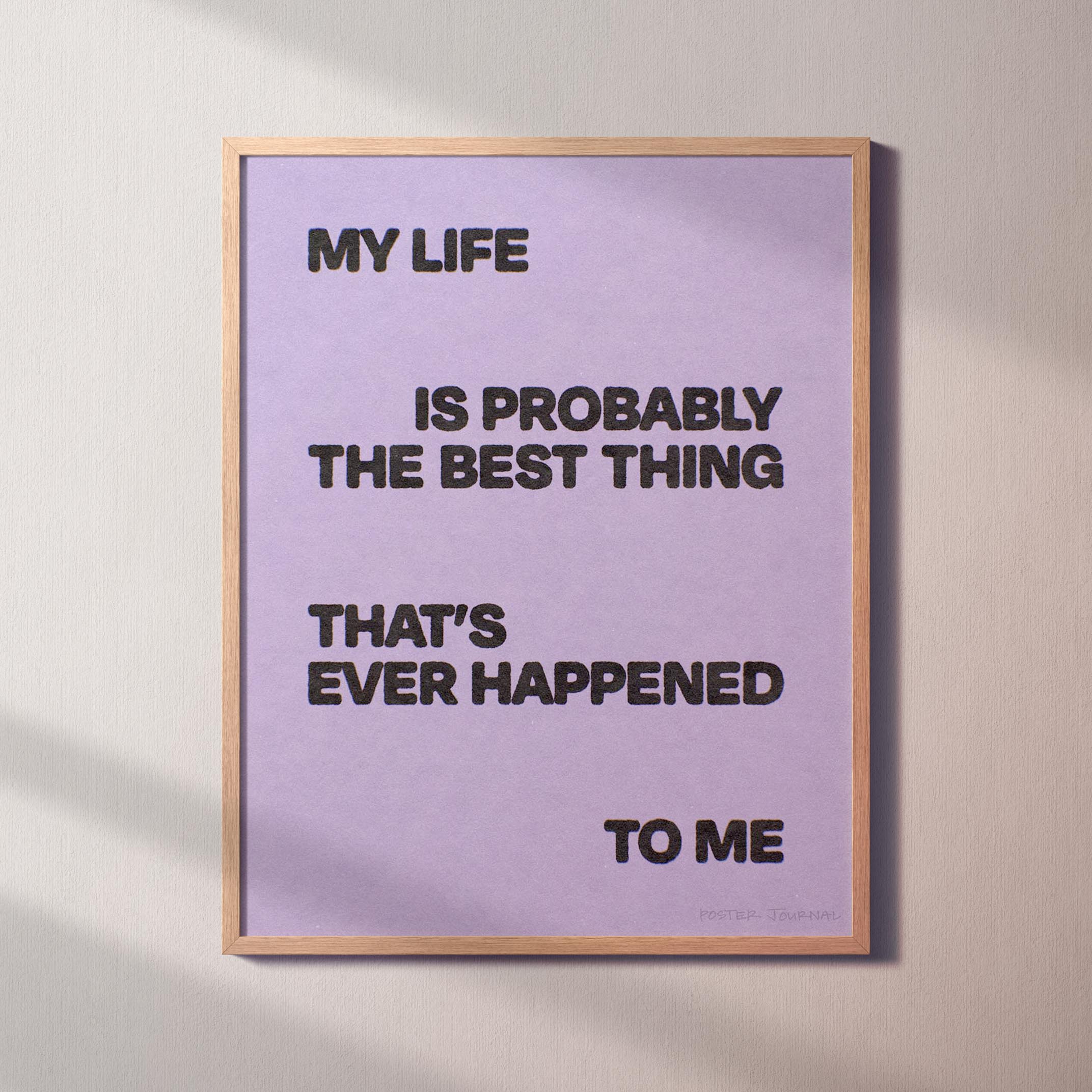 HAPPENED PRINT