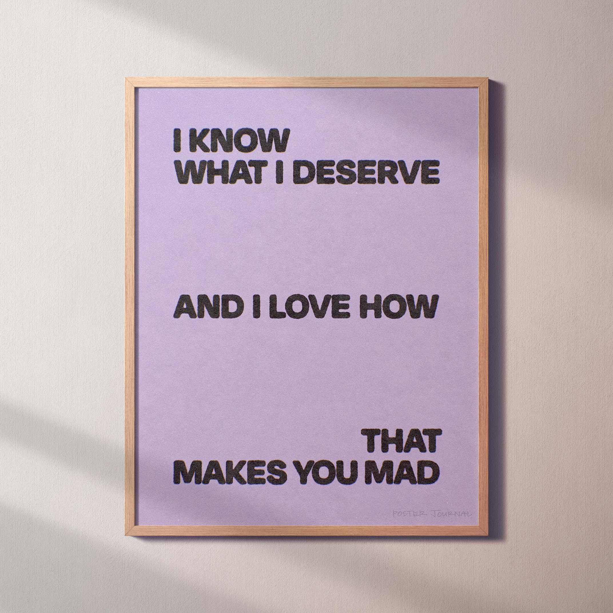 DESERVE PRINT