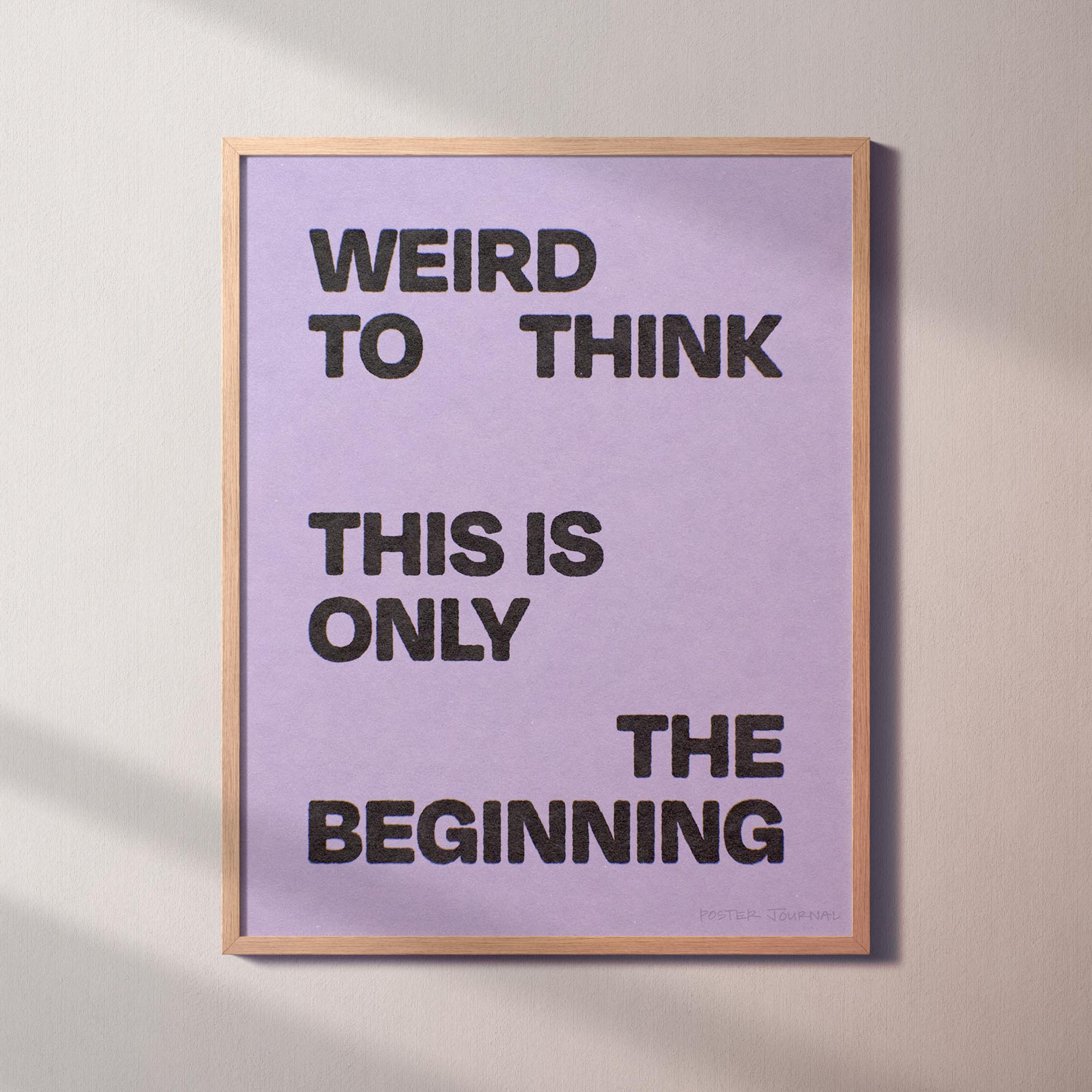 BEGINNING PRINT