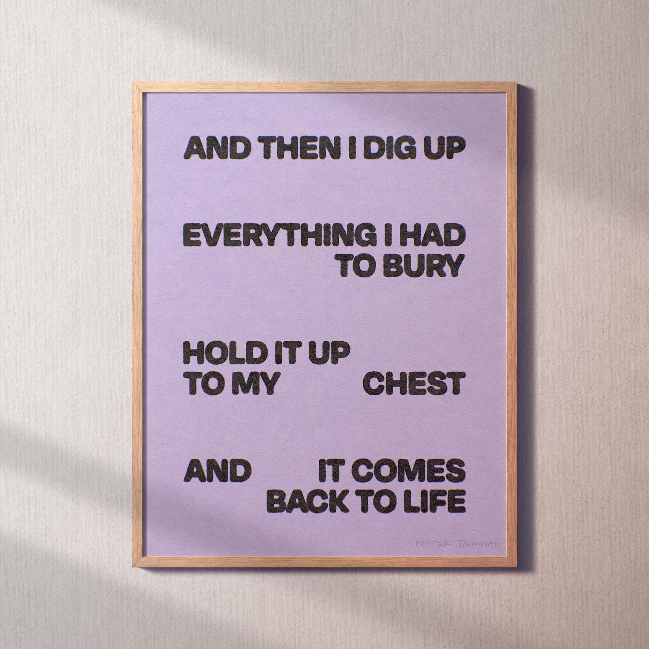 BURY PRINT
