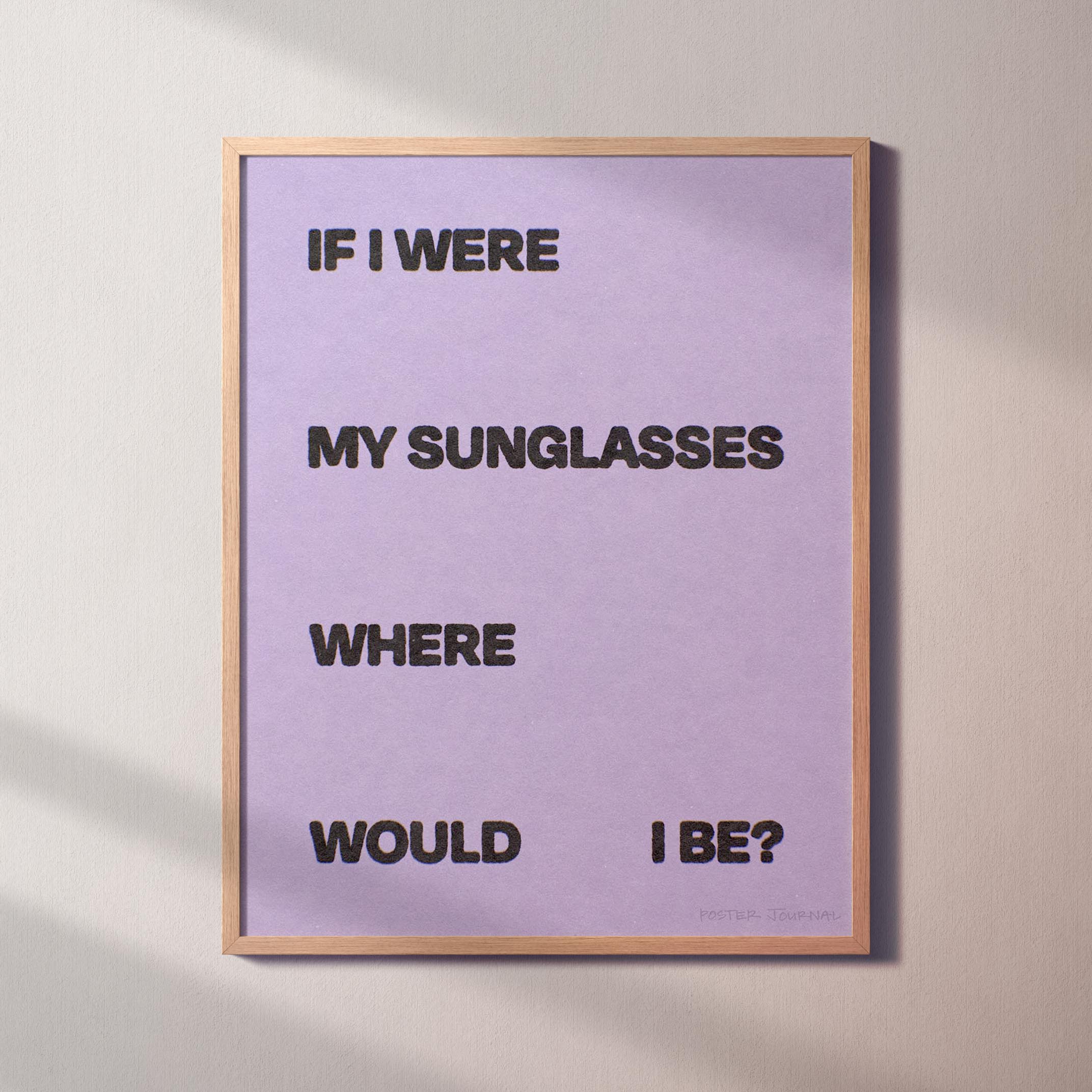 SUNGLASSES PRINT