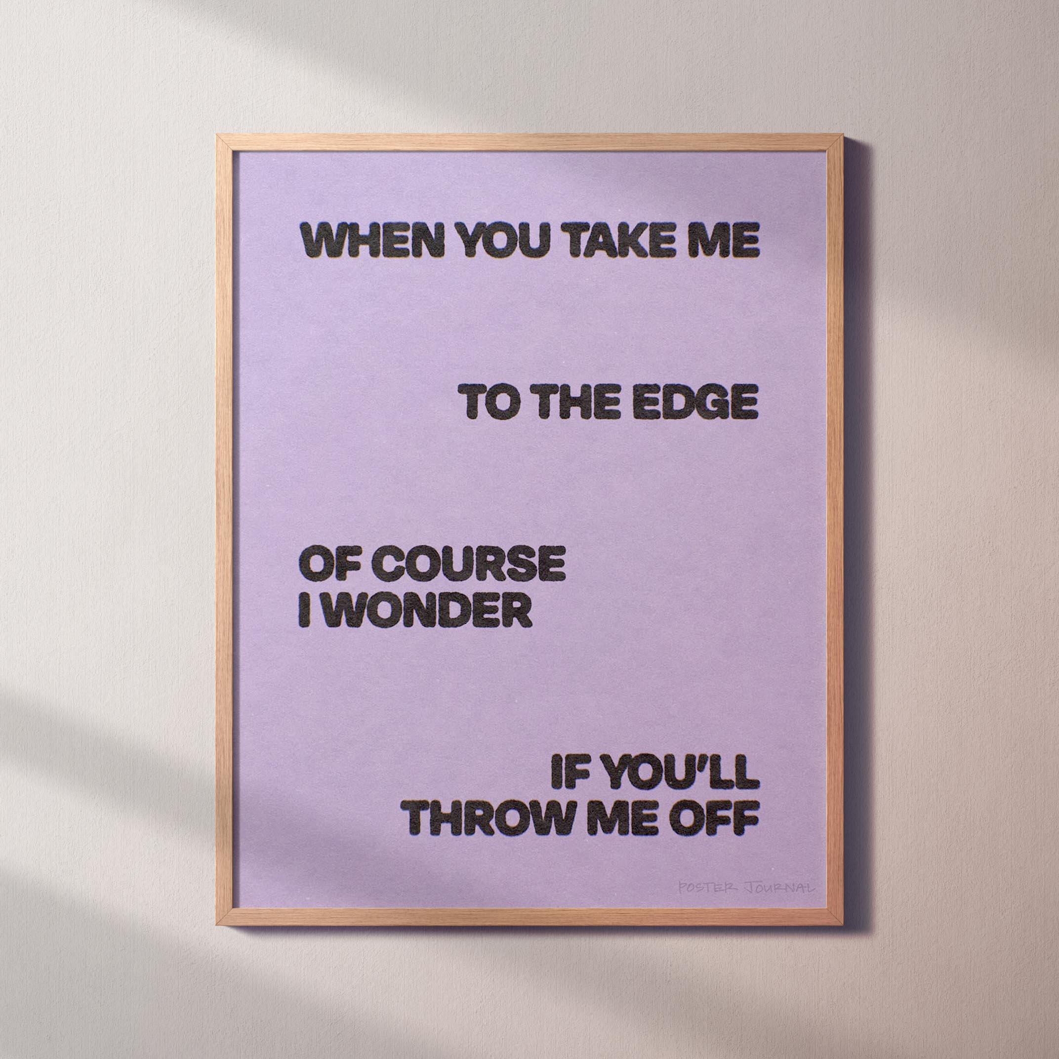 THROW PRINT