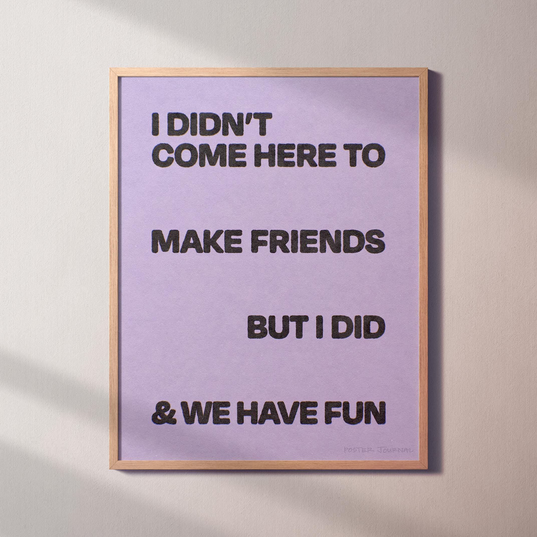 FRIENDS PRINT