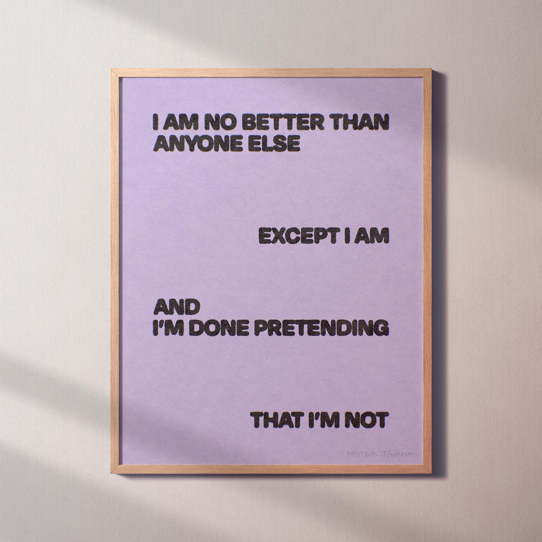 EXCEPT PRINT