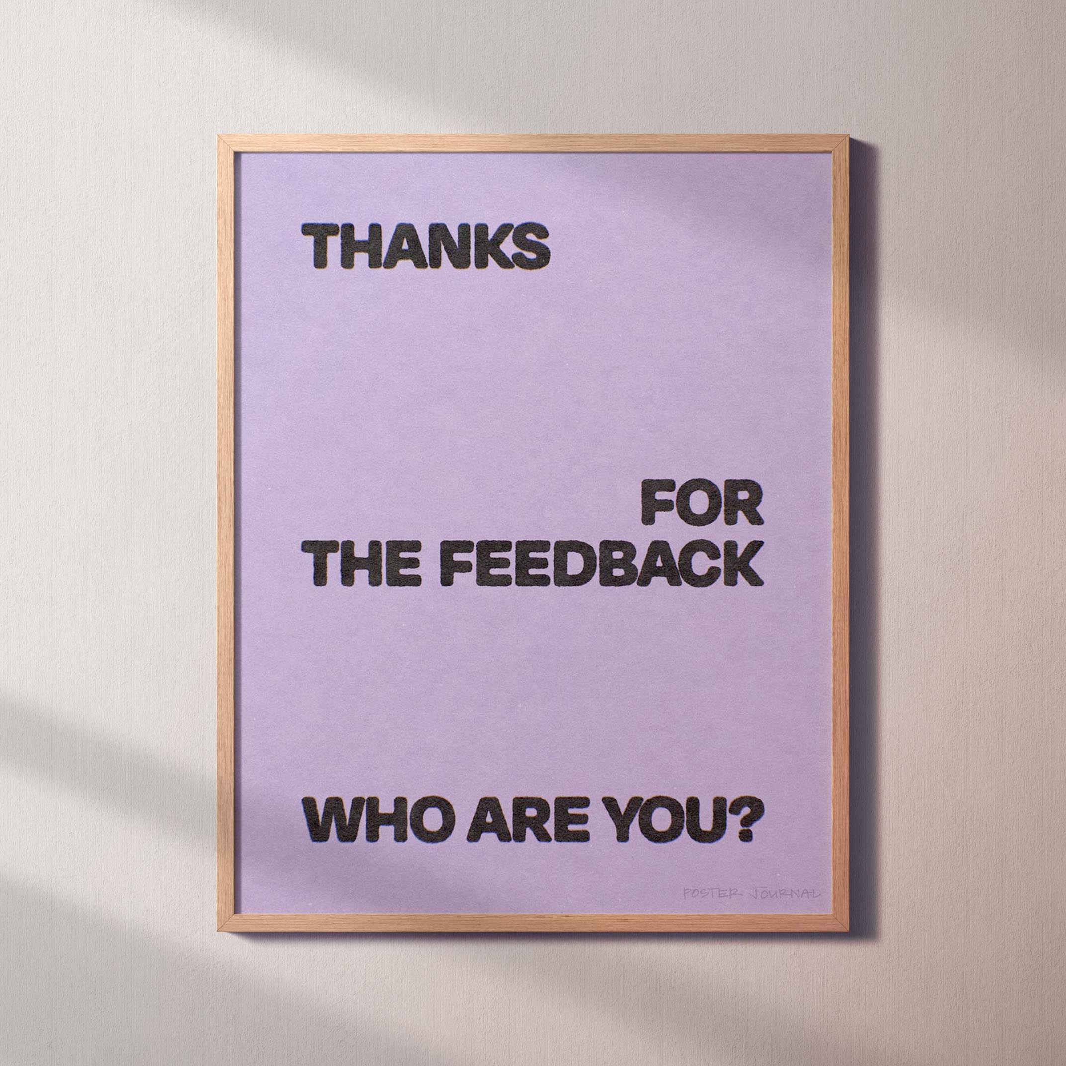 FEEDBACK PRINT