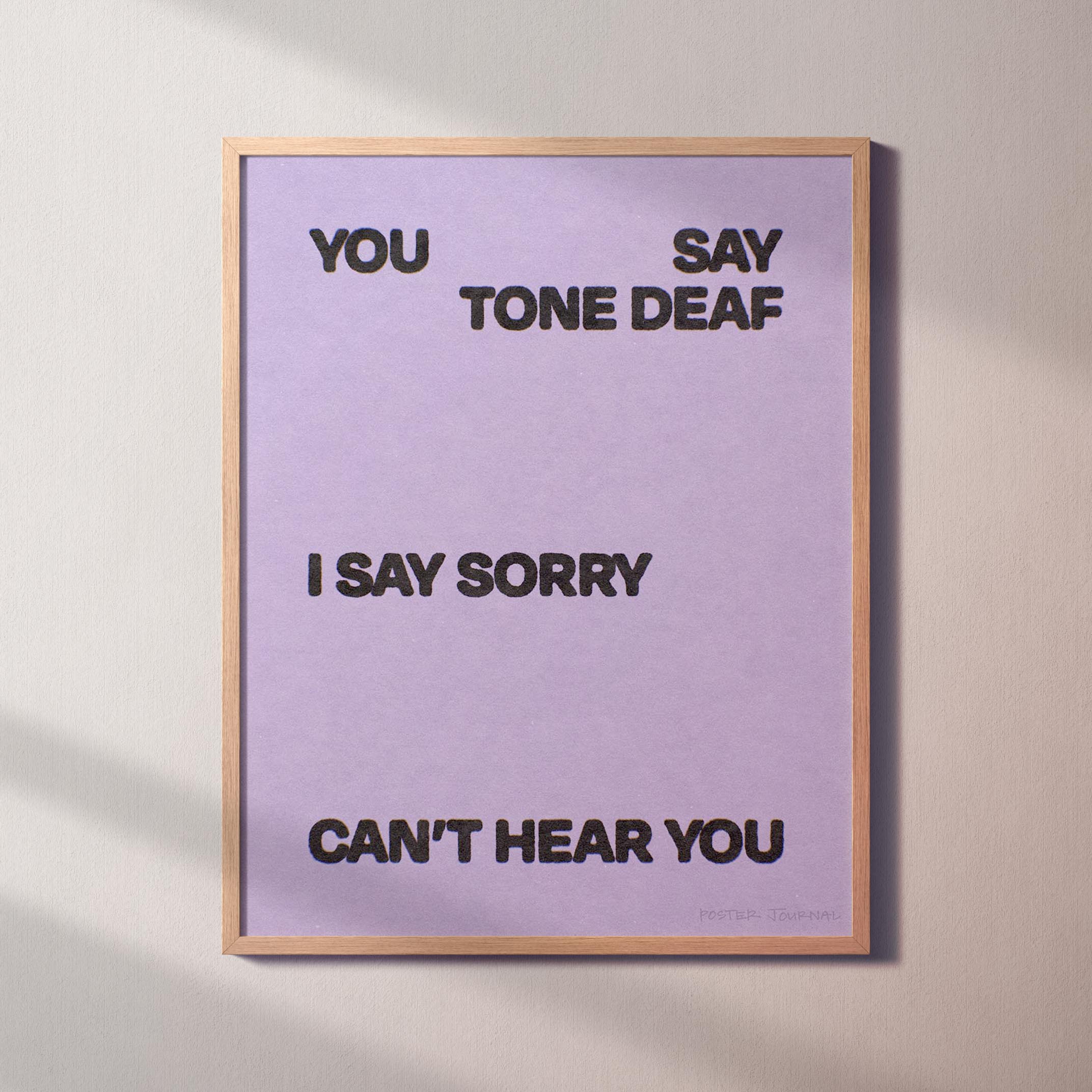 DEAF PRINT