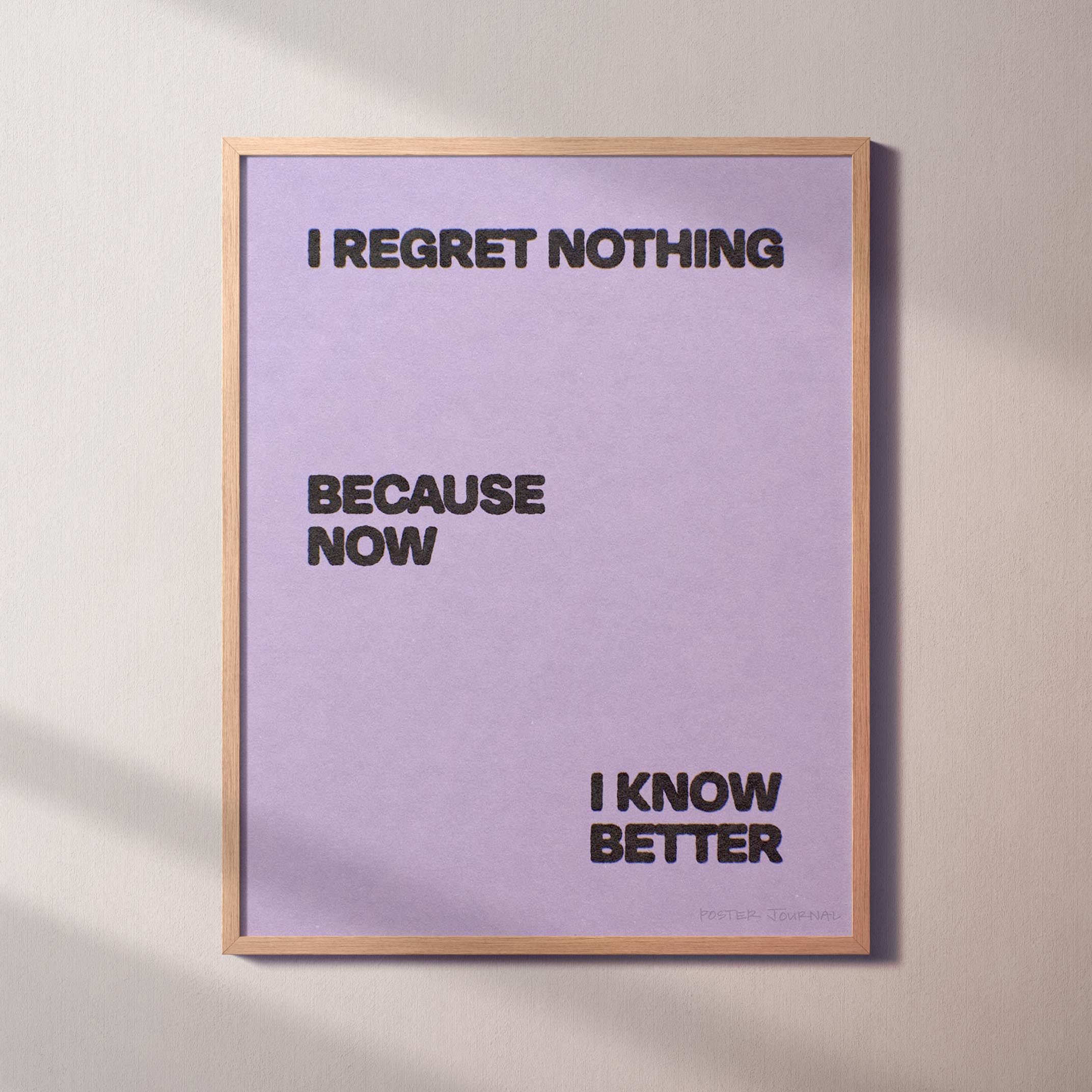 REGRET PRINT