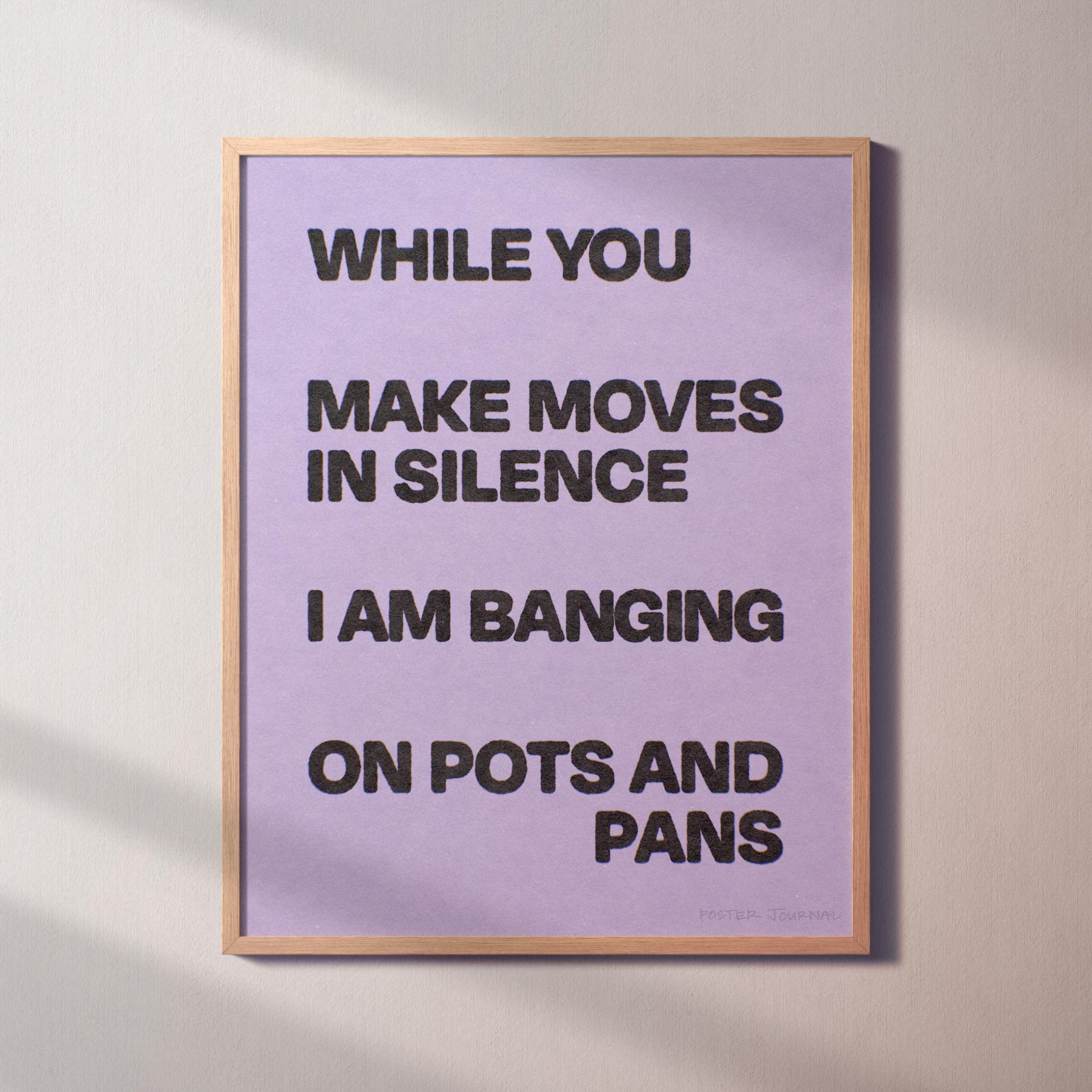 SILENCE PRINT