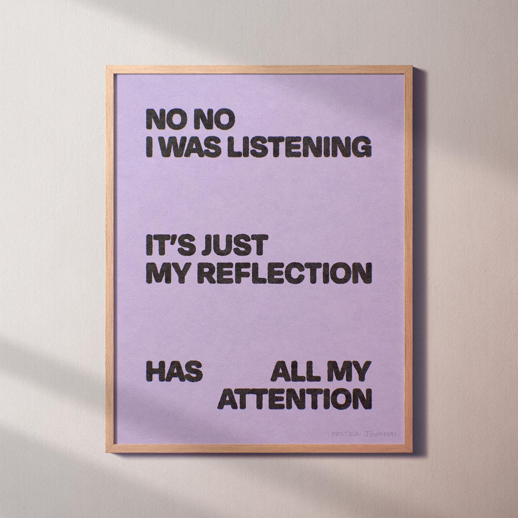 REFLECTION PRINT
