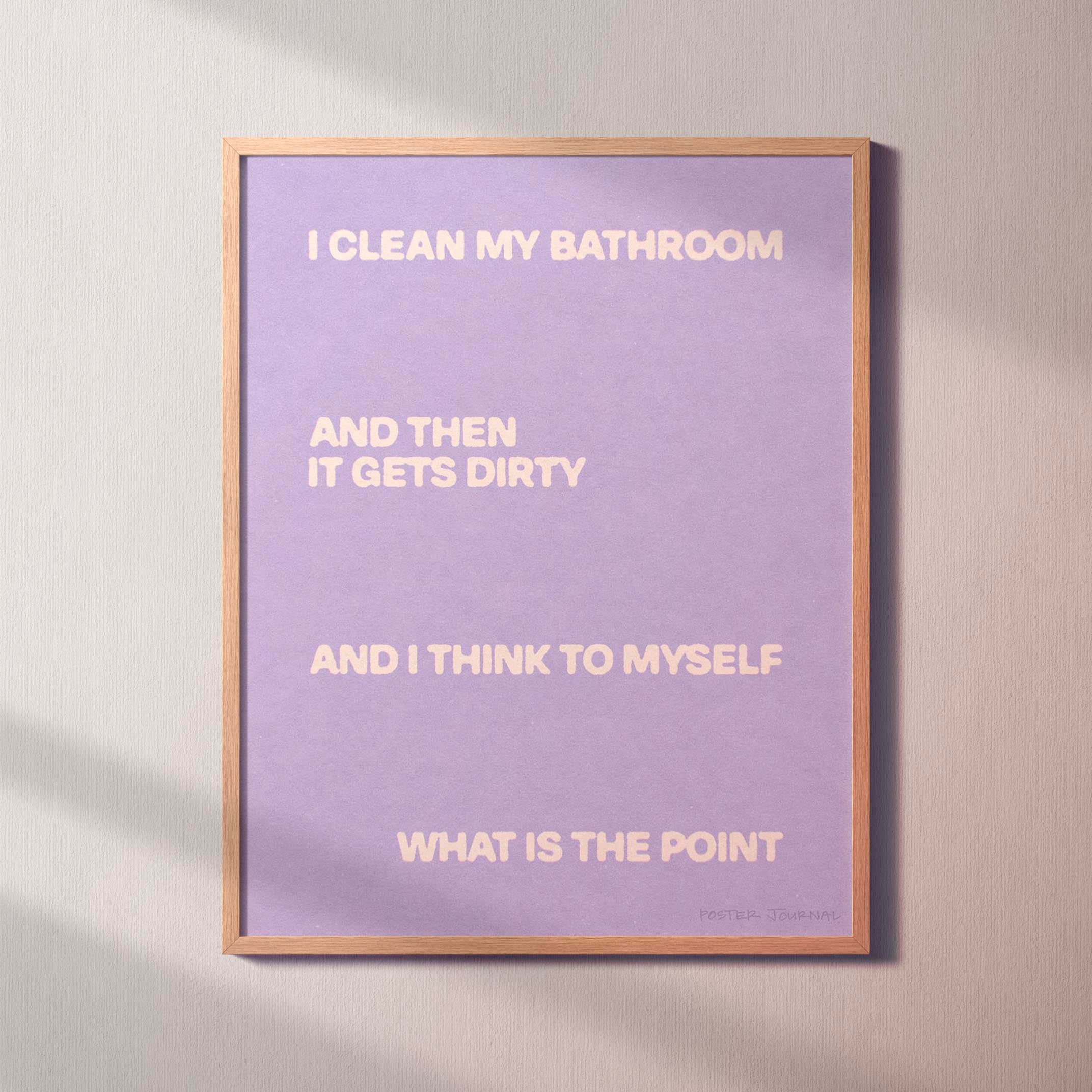 BATHROOM PRINT