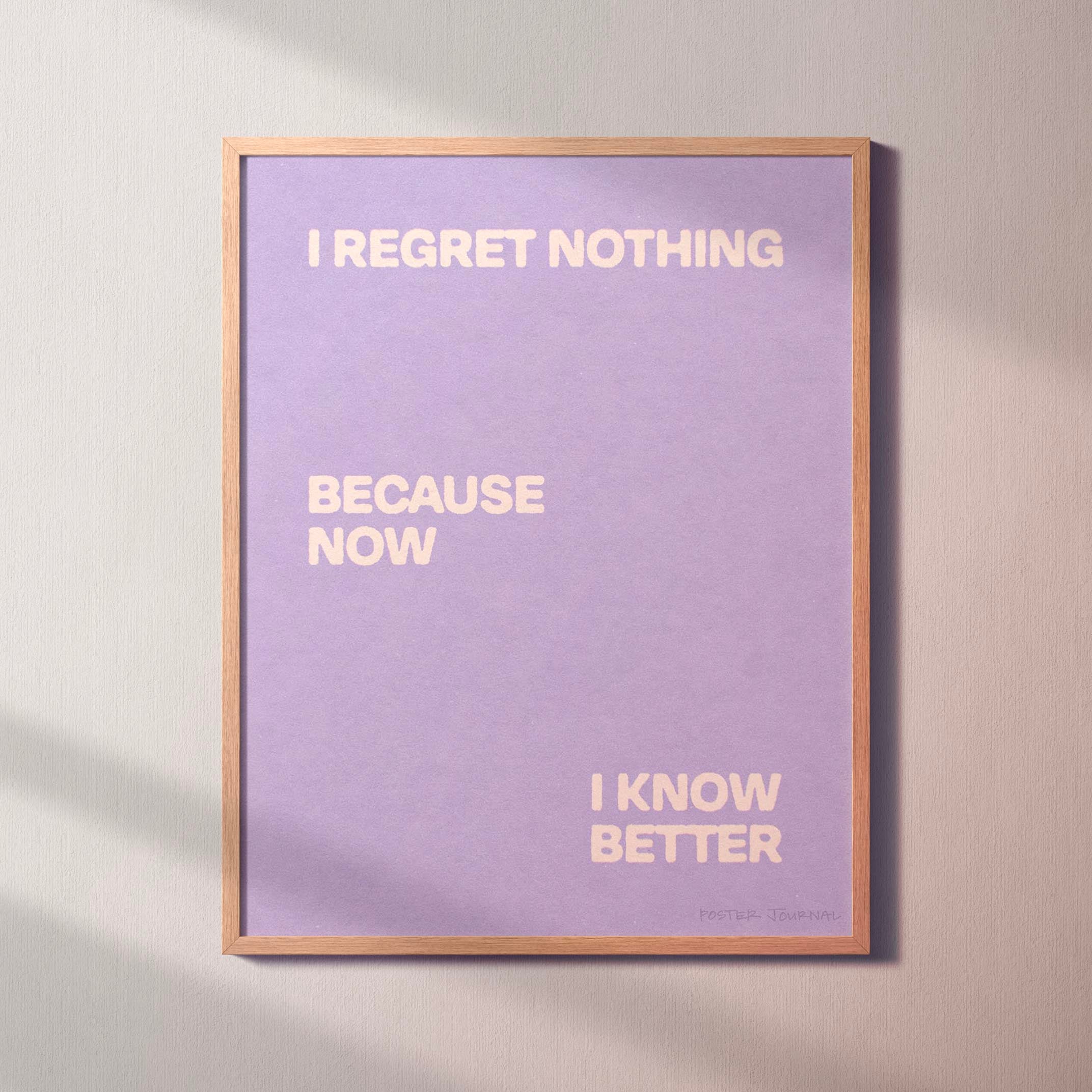 REGRET PRINT