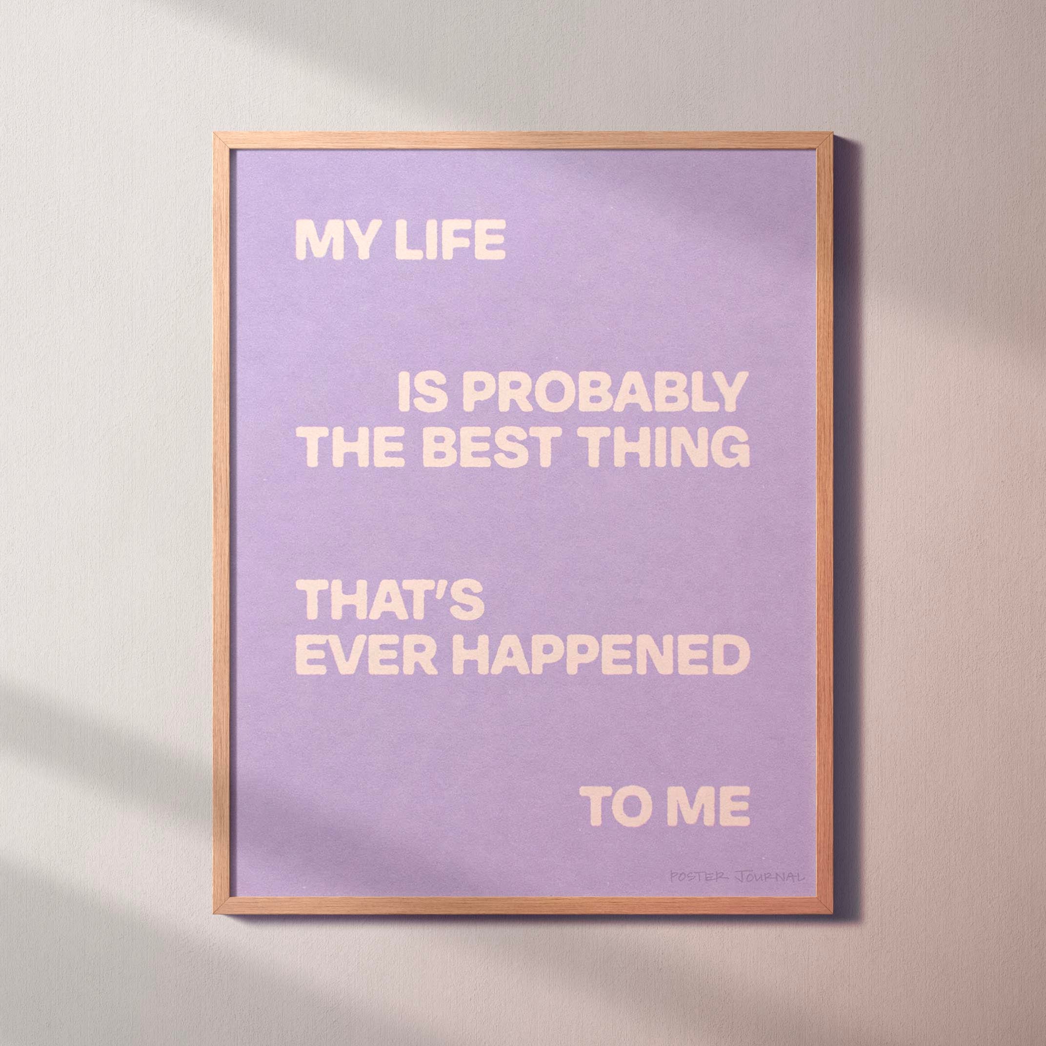 HAPPENED PRINT
