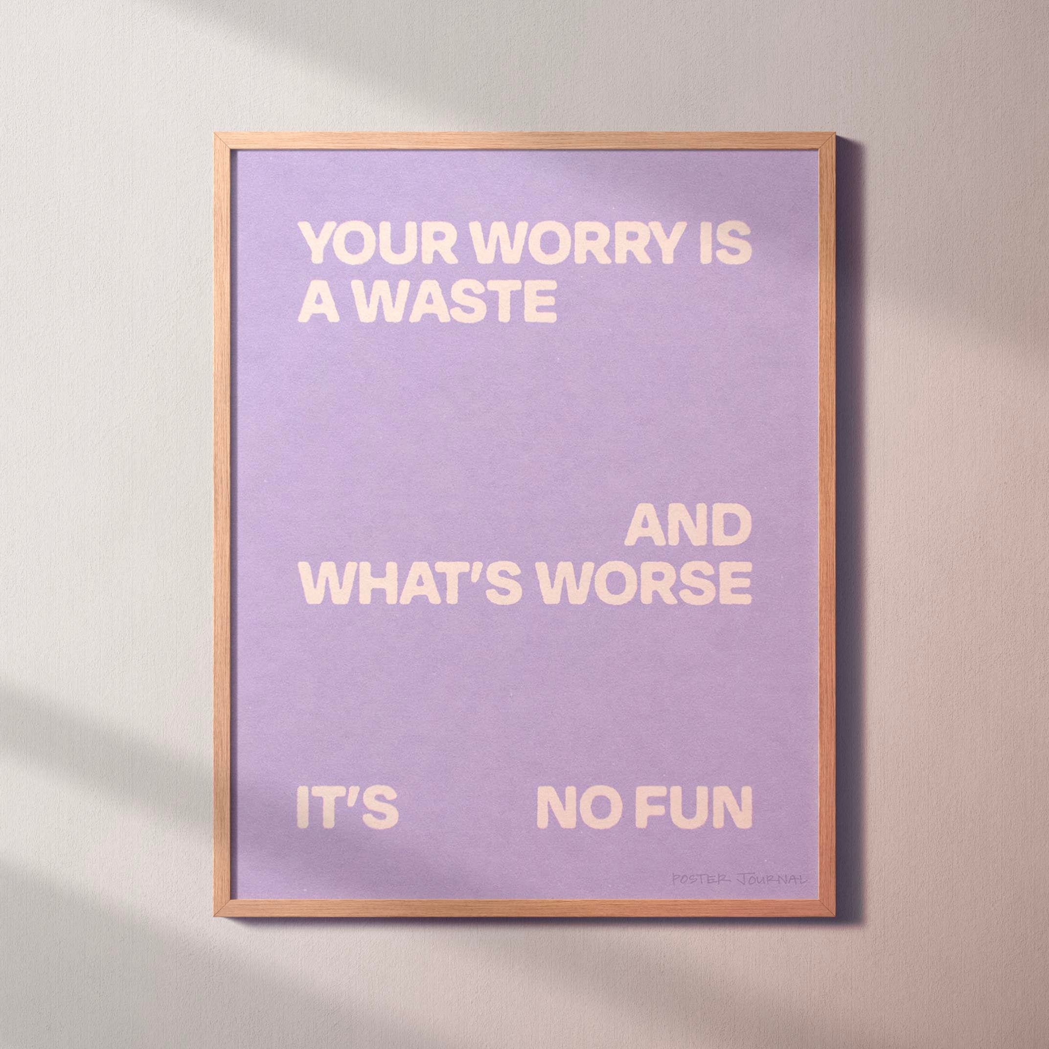 WORRY PRINT