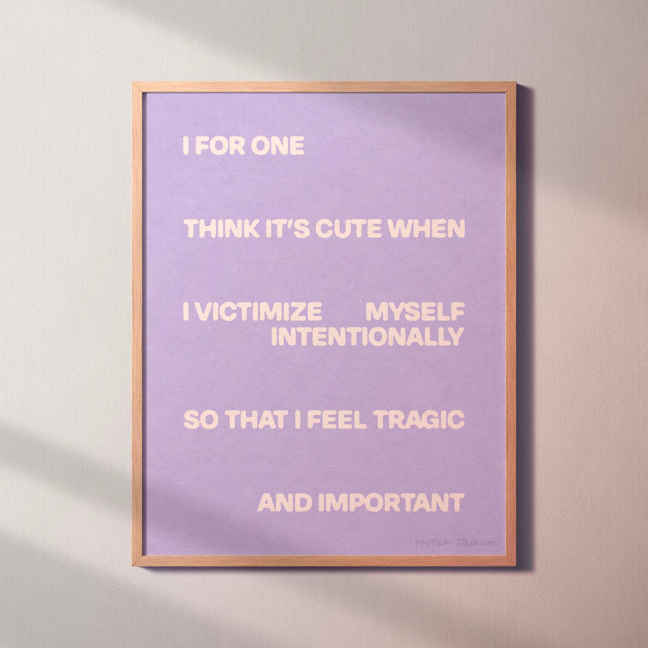TRAGIC PRINT