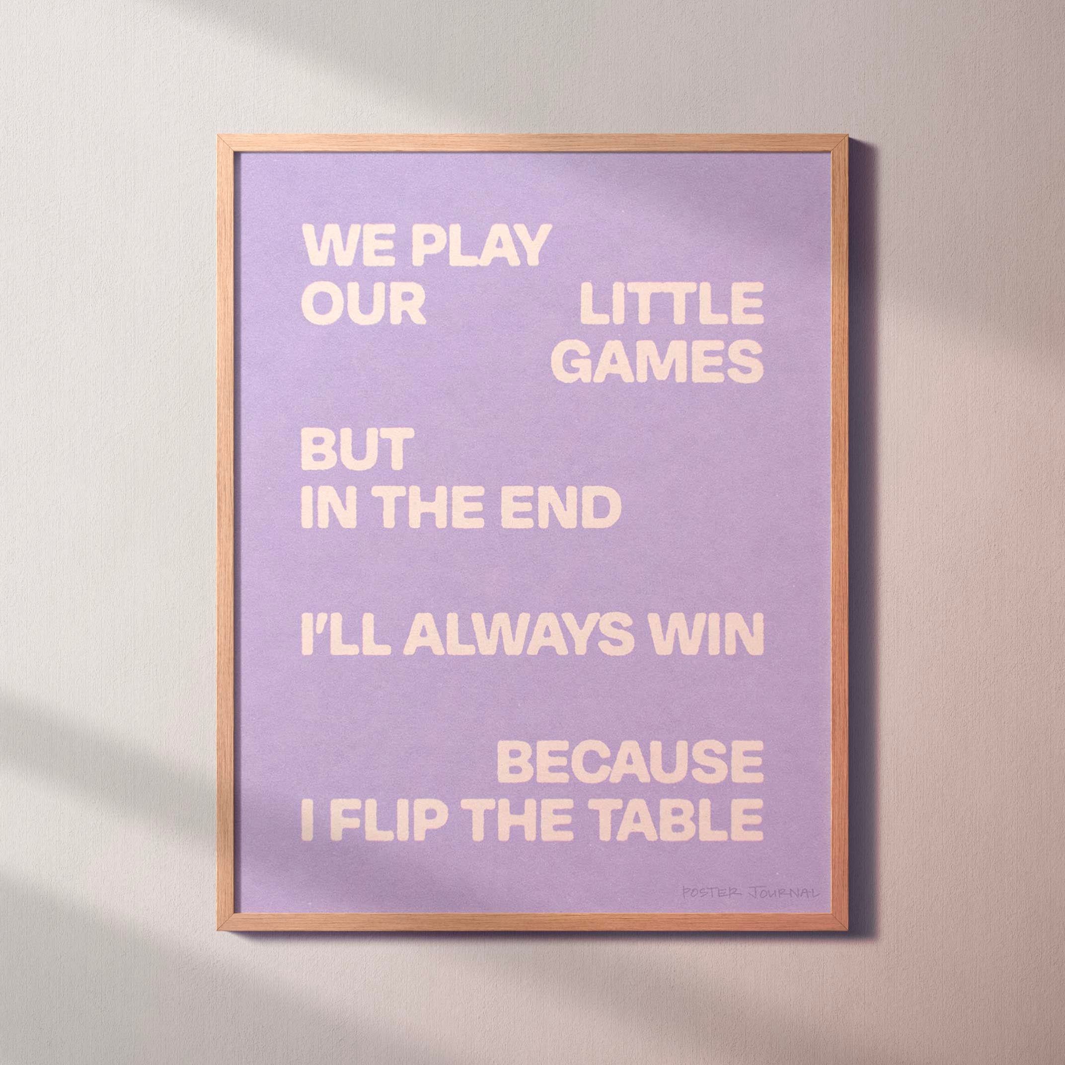 TABLE PRINT