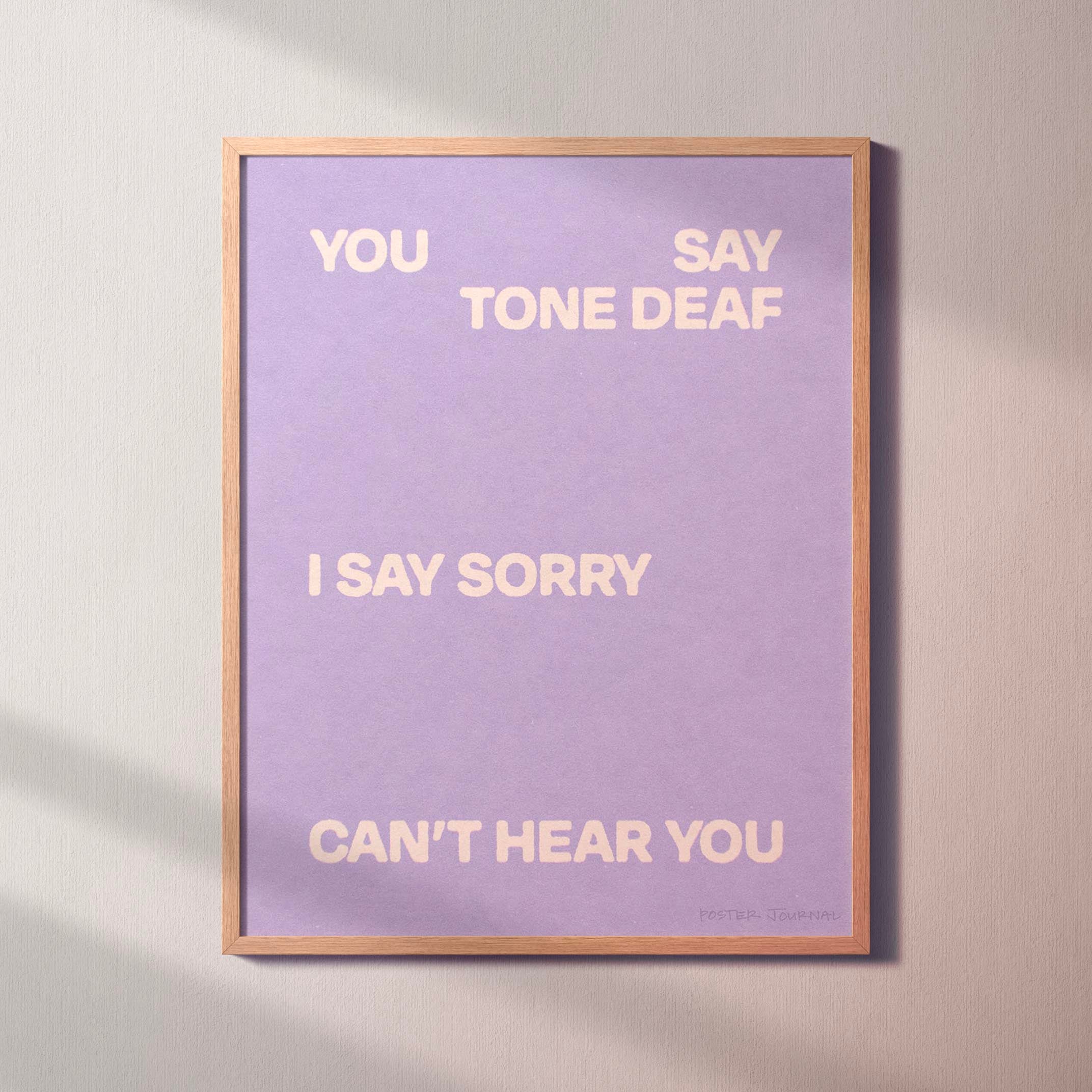 DEAF PRINT