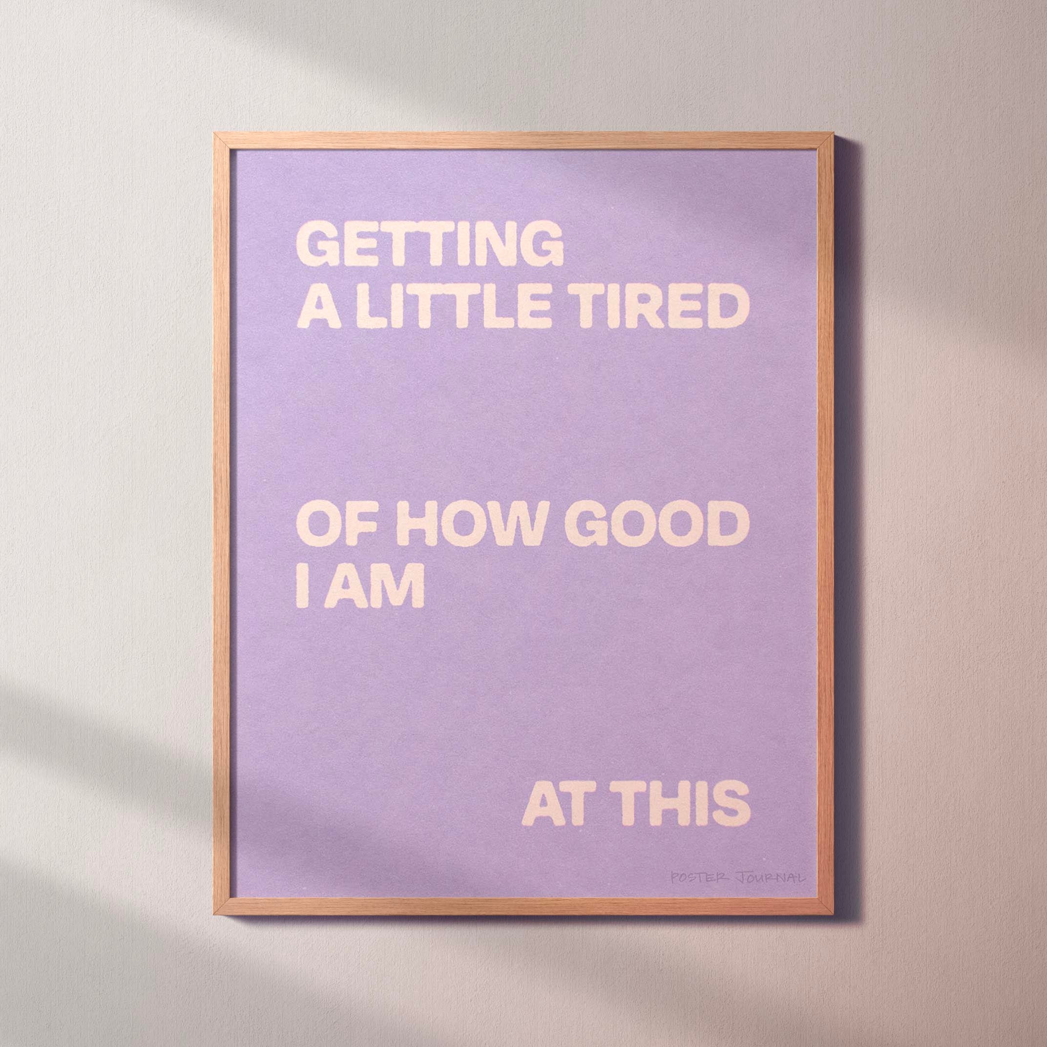 TIRED PRINT