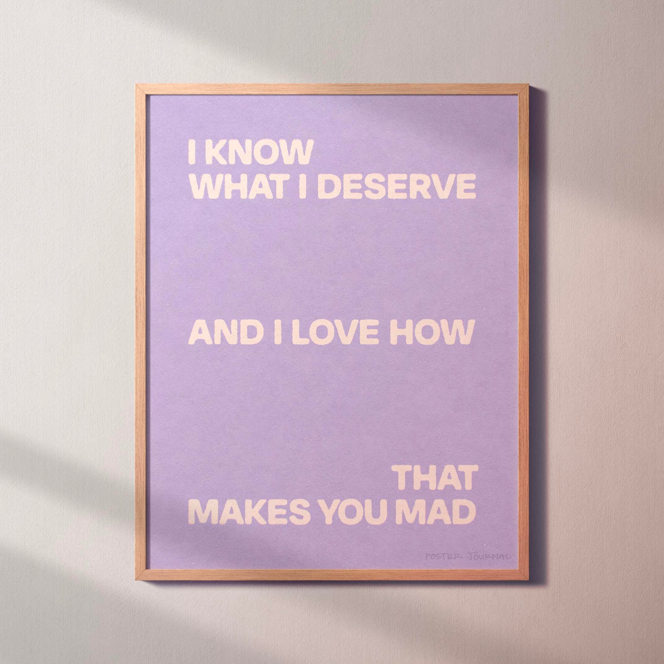 DESERVE PRINT