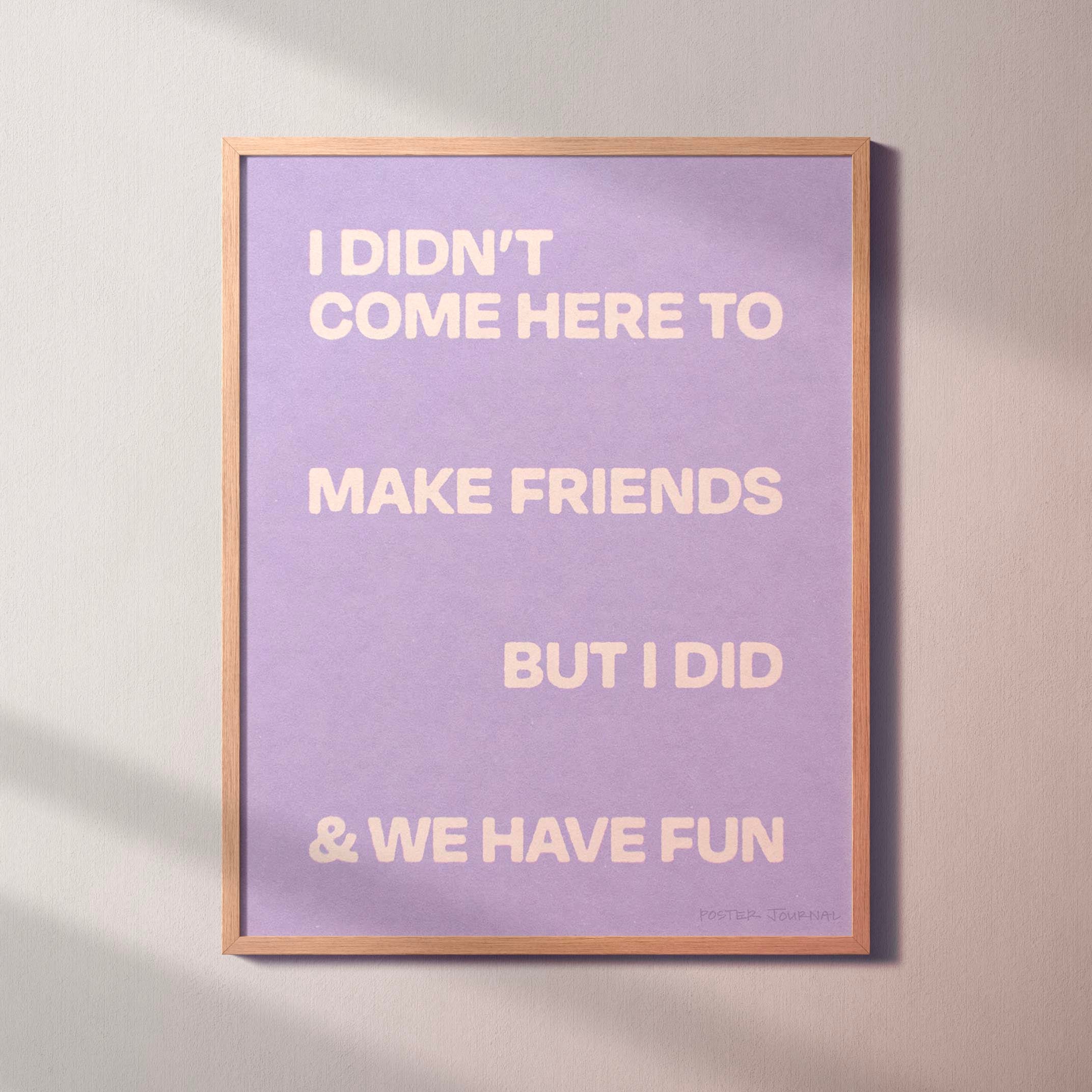 FRIENDS PRINT