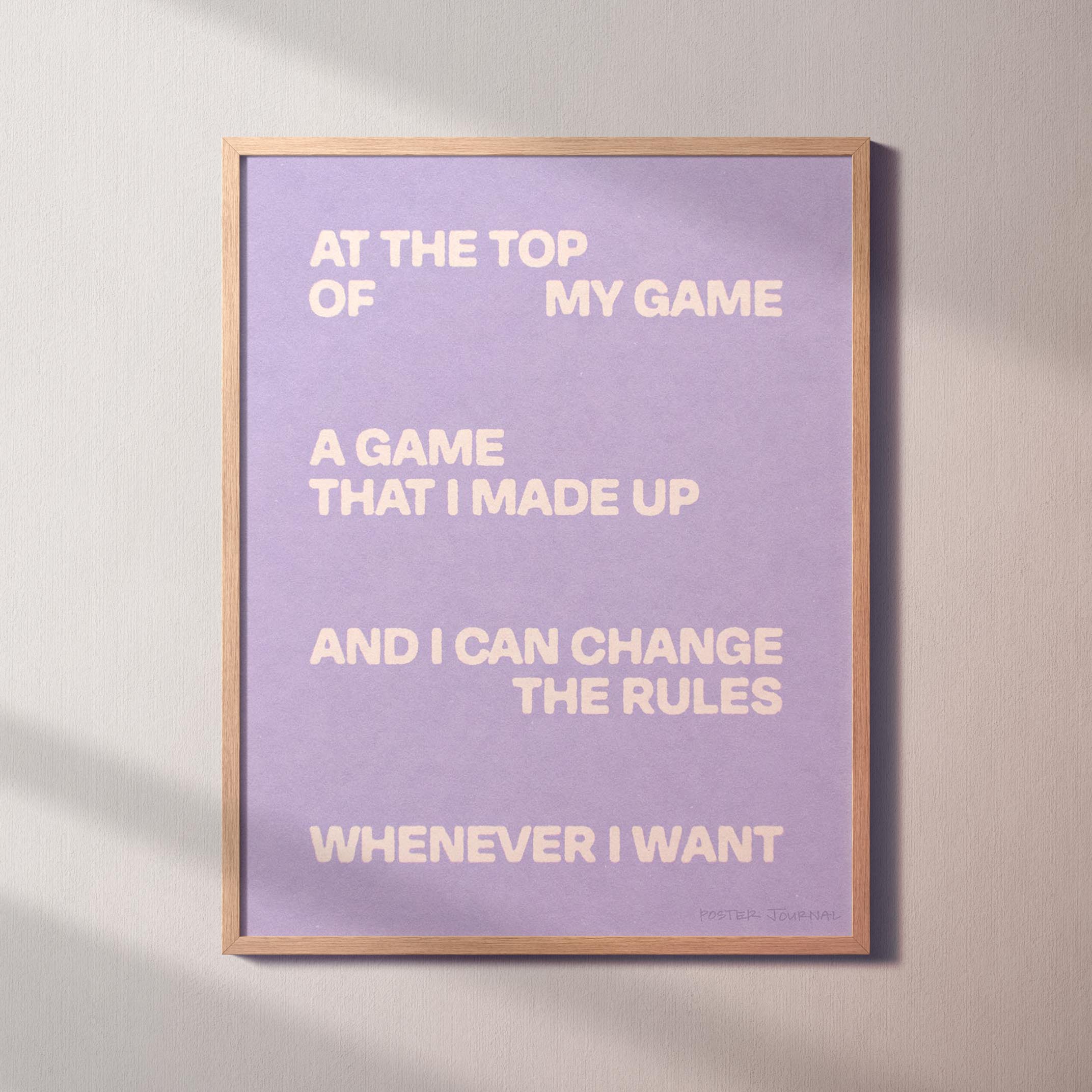 GAME PRINT