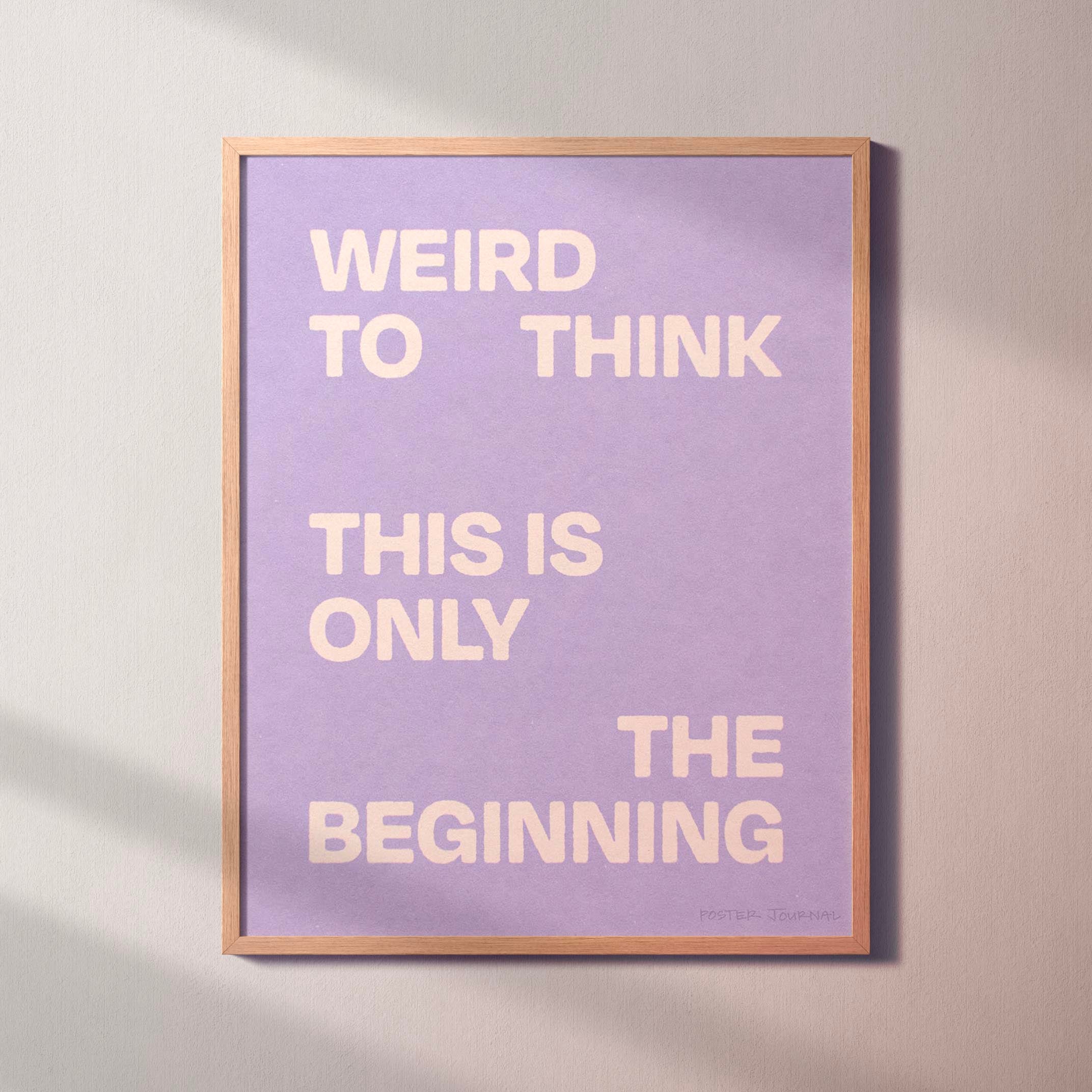 BEGINNING PRINT