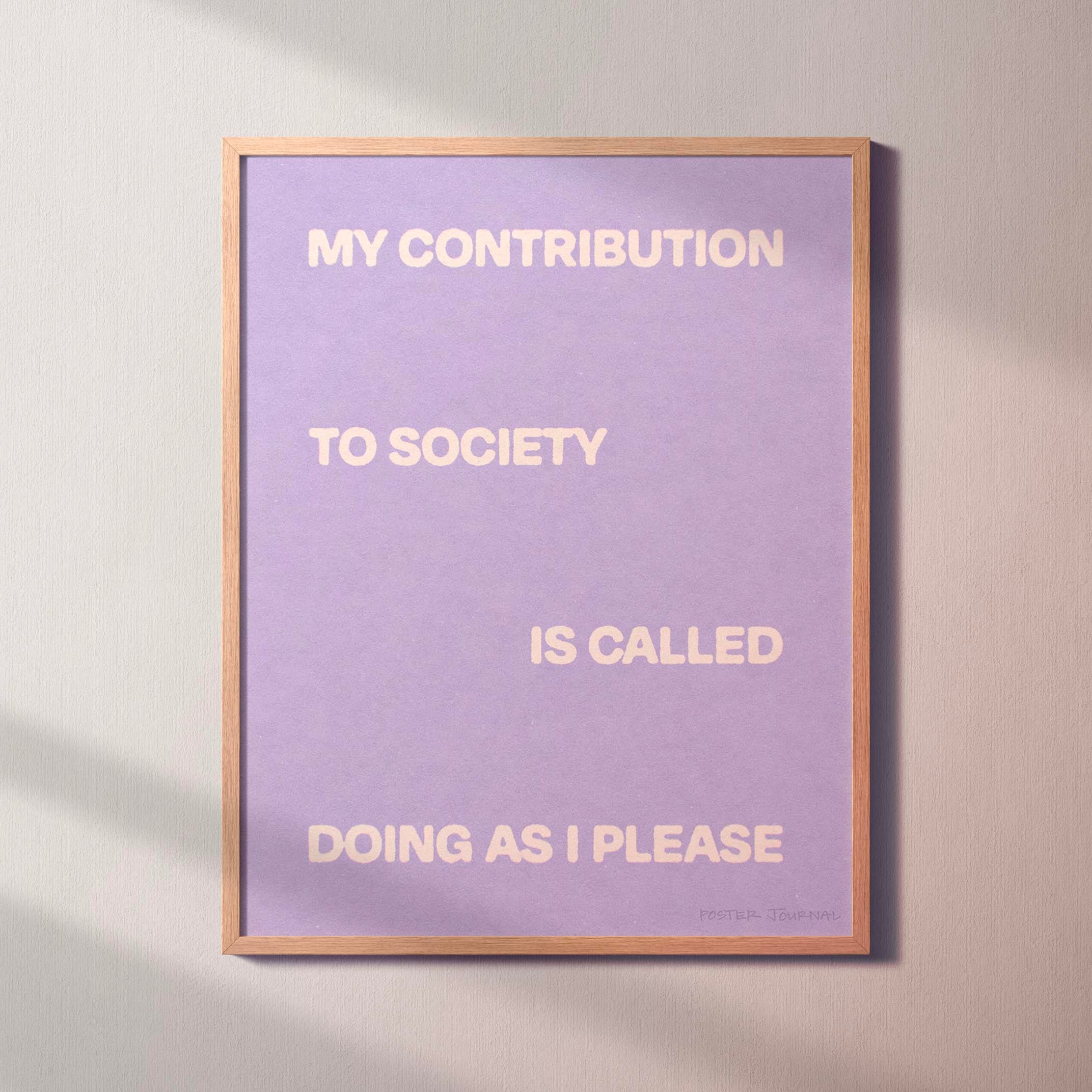CONTRIBUTION PRINT