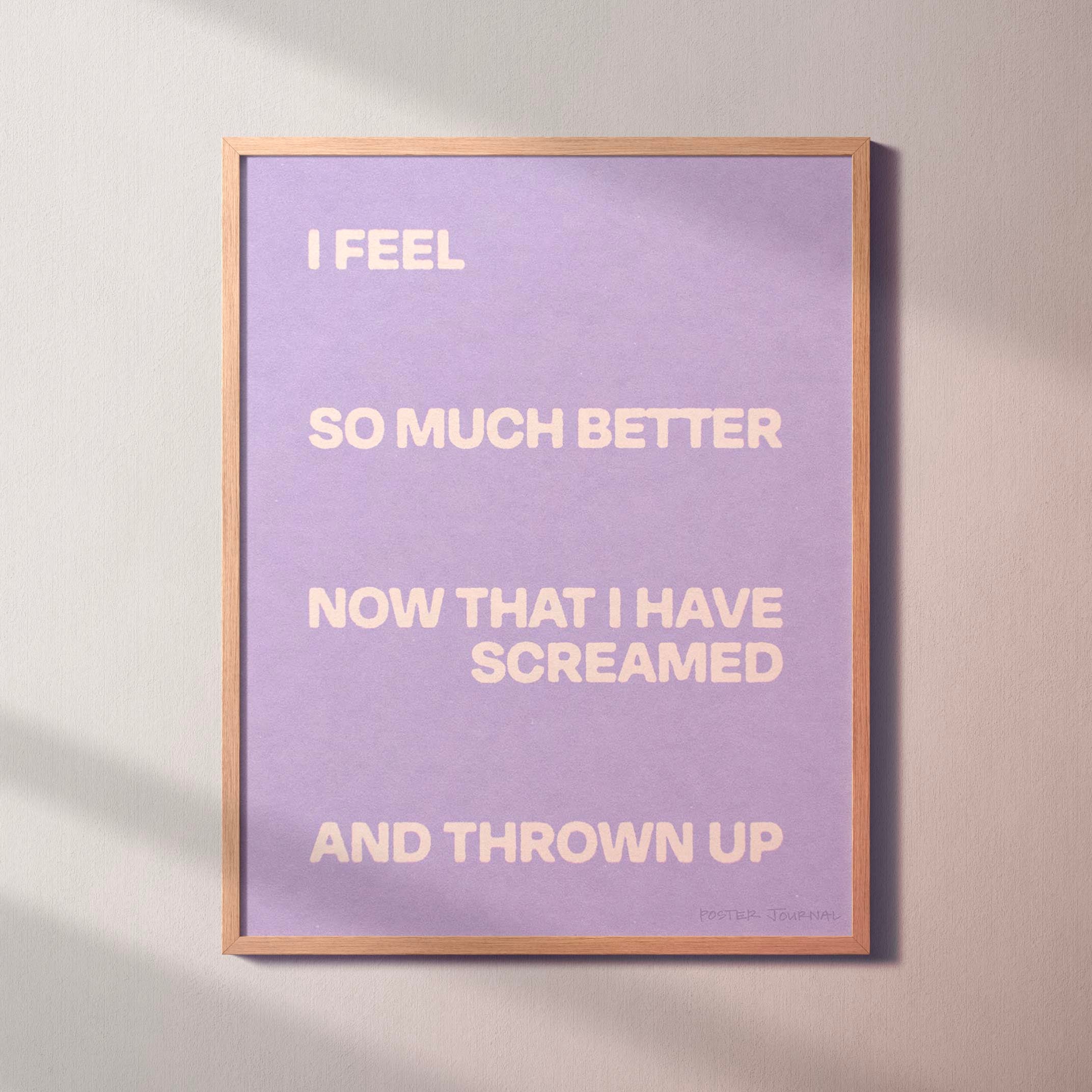 SCREAMED PRINT