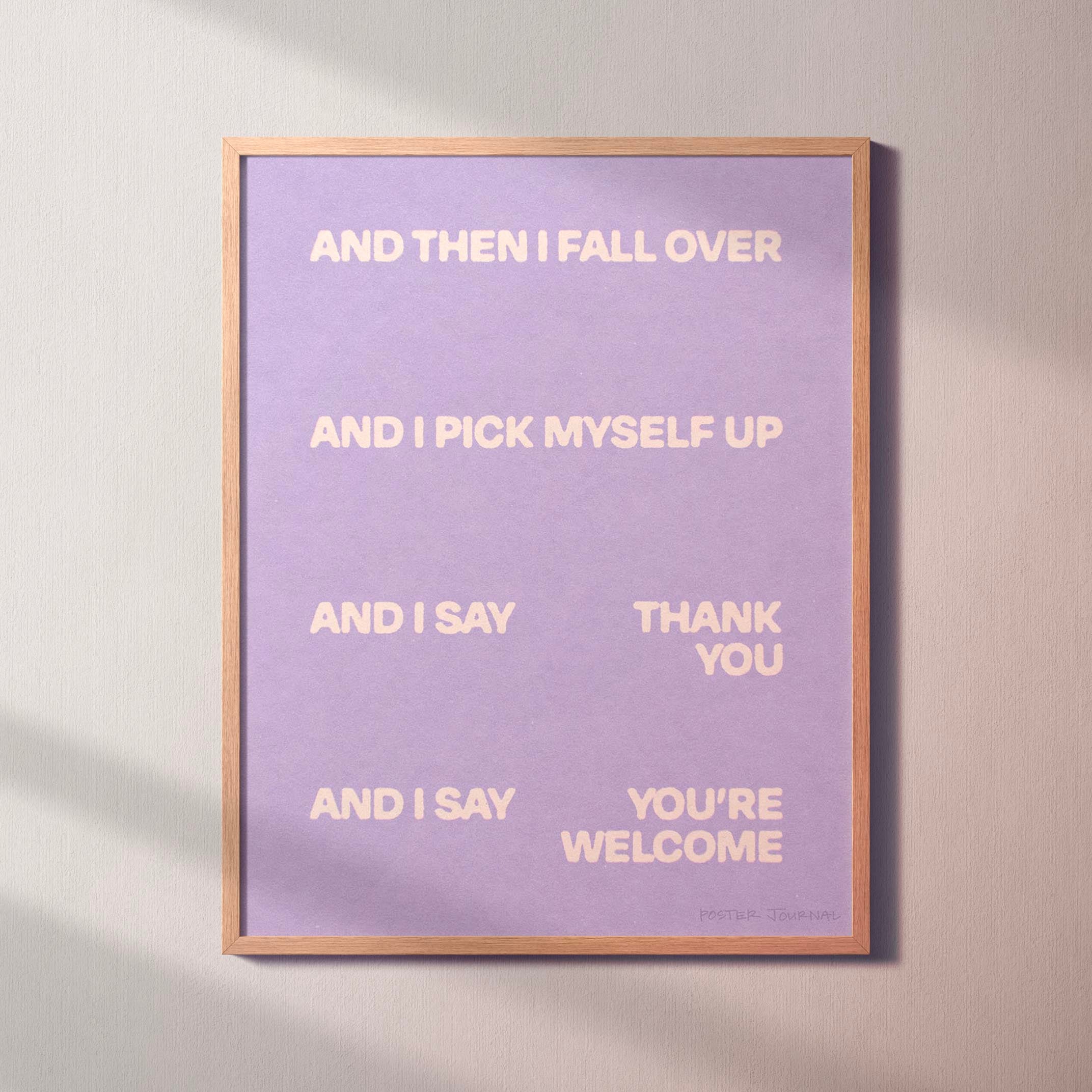 WELCOME PRINT