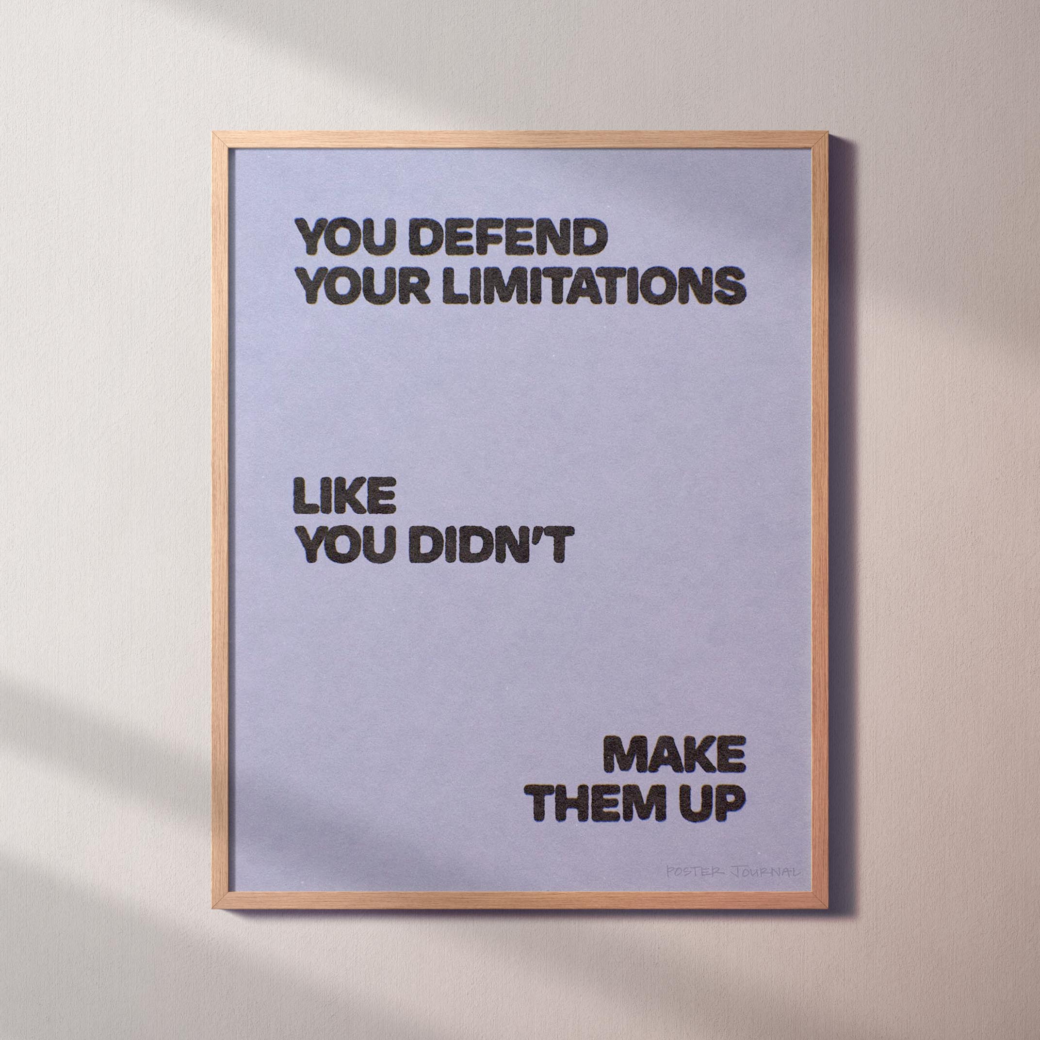 LIMITATIONS PRINT