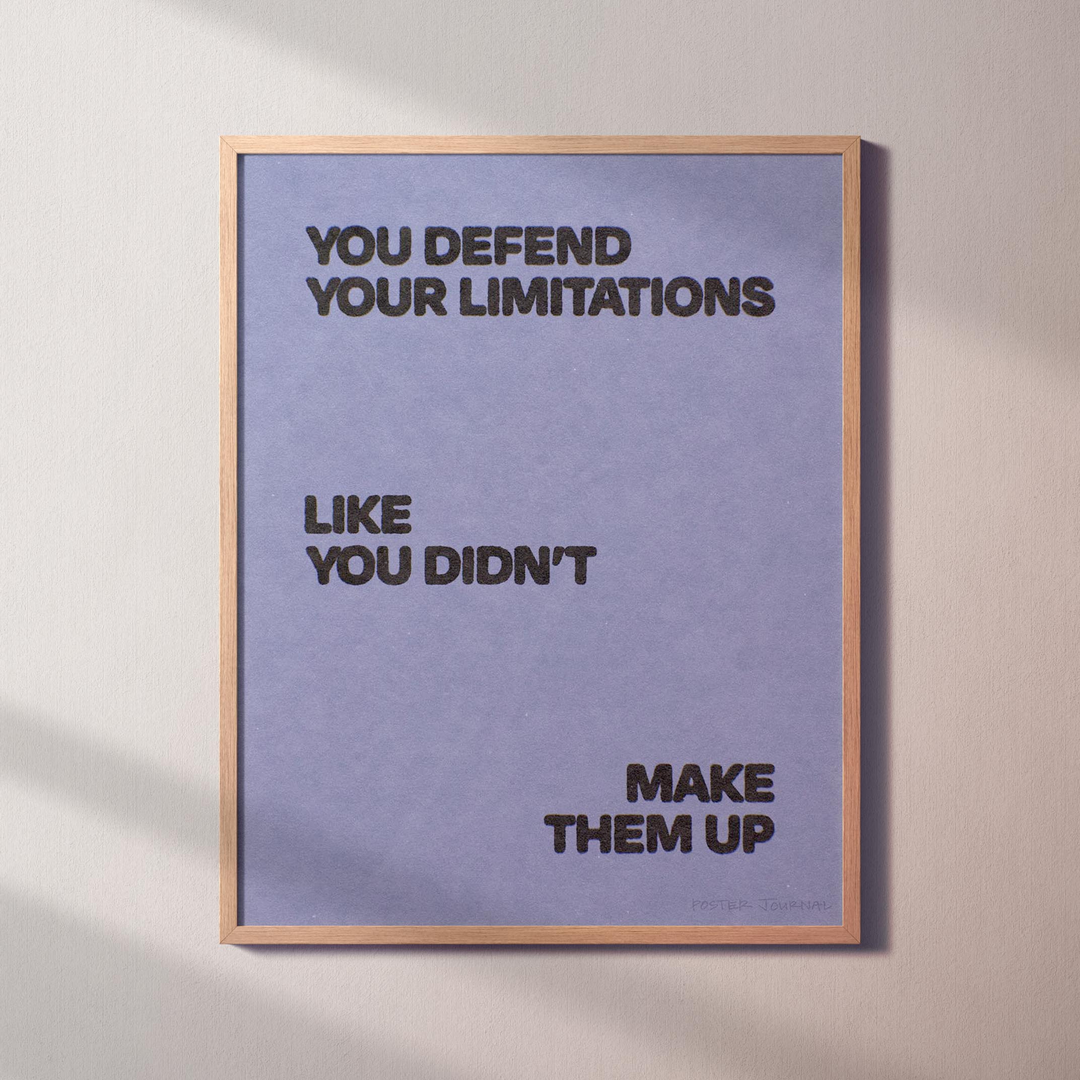 LIMITATIONS PRINT