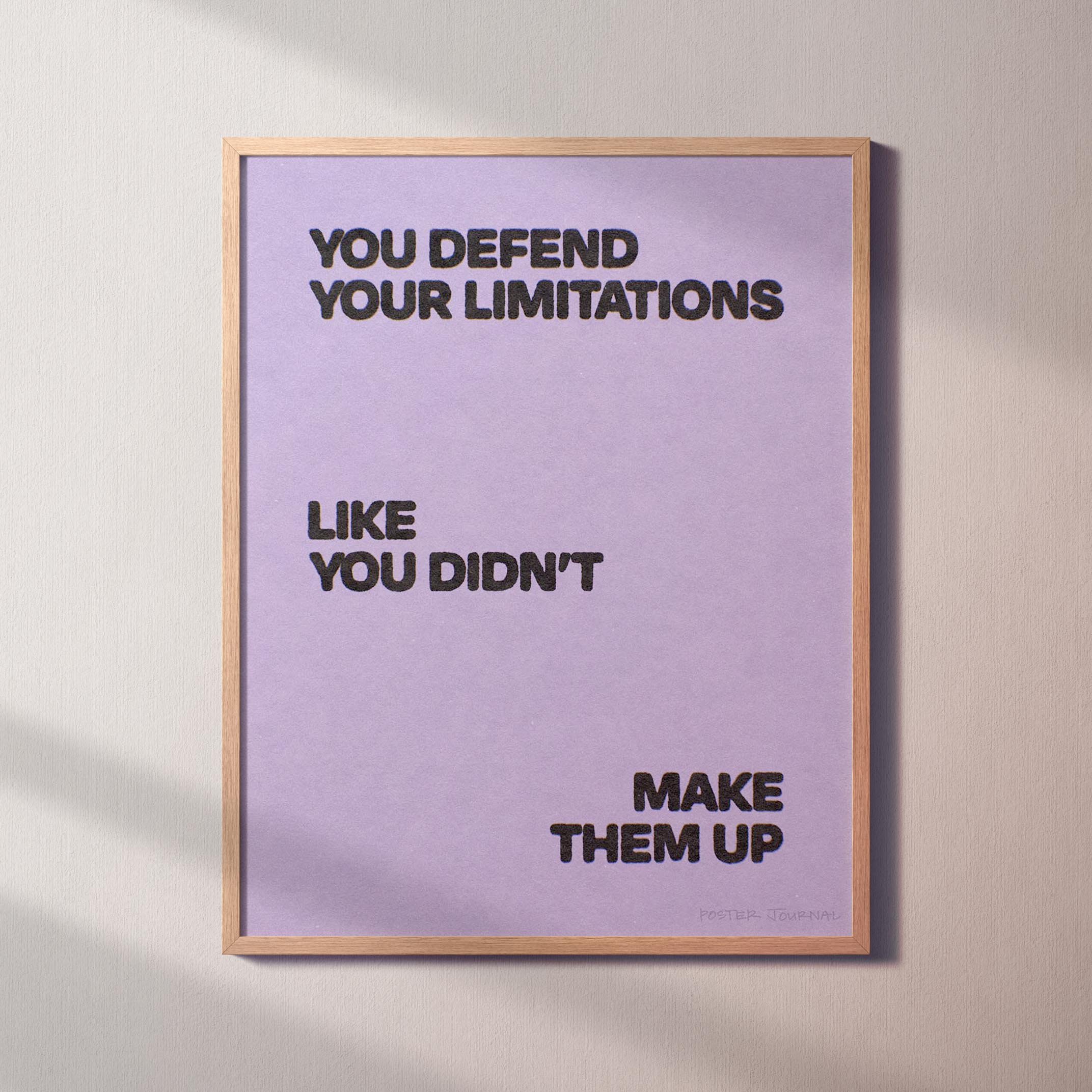 LIMITATIONS PRINT