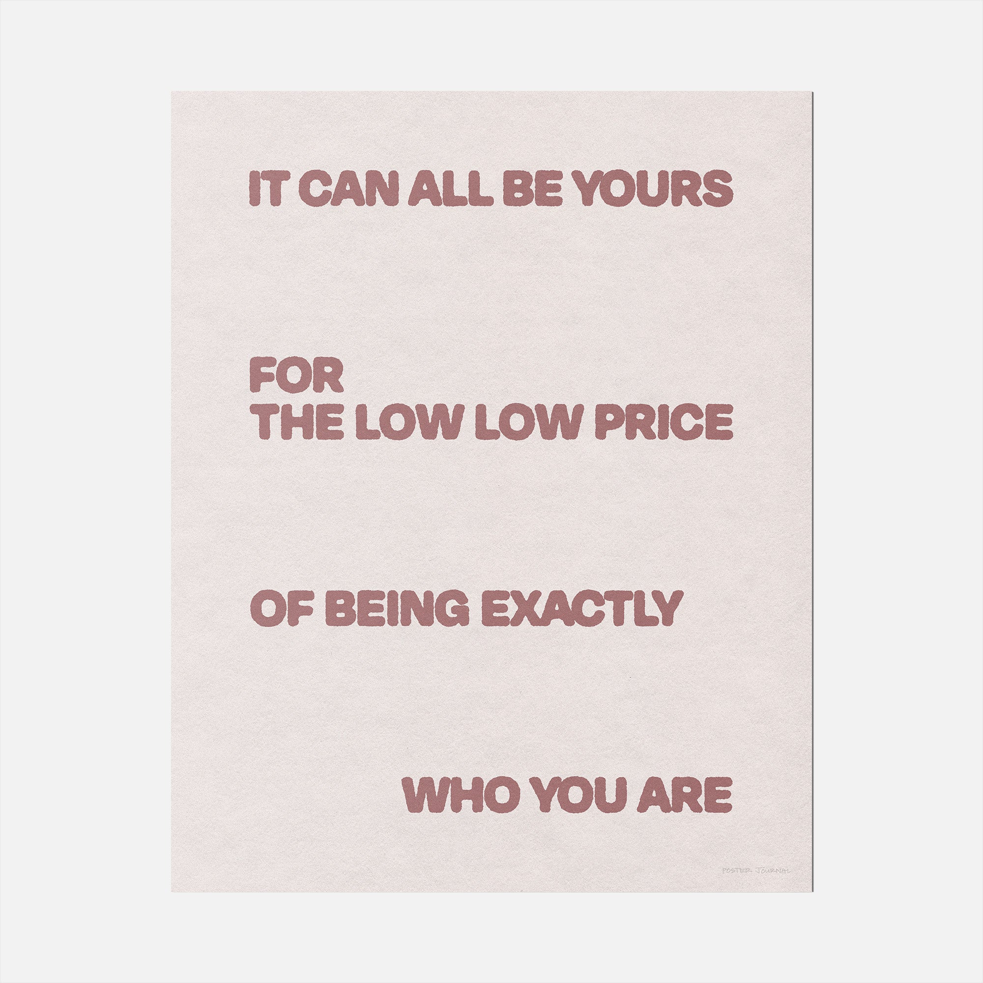 LOW PRINT