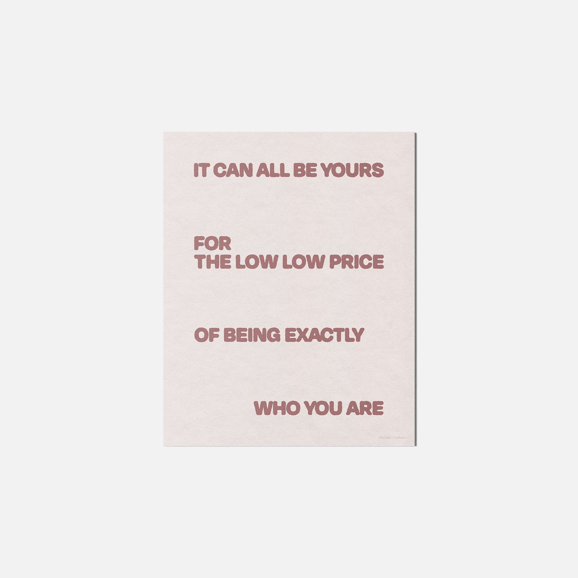 LOW PRINT
