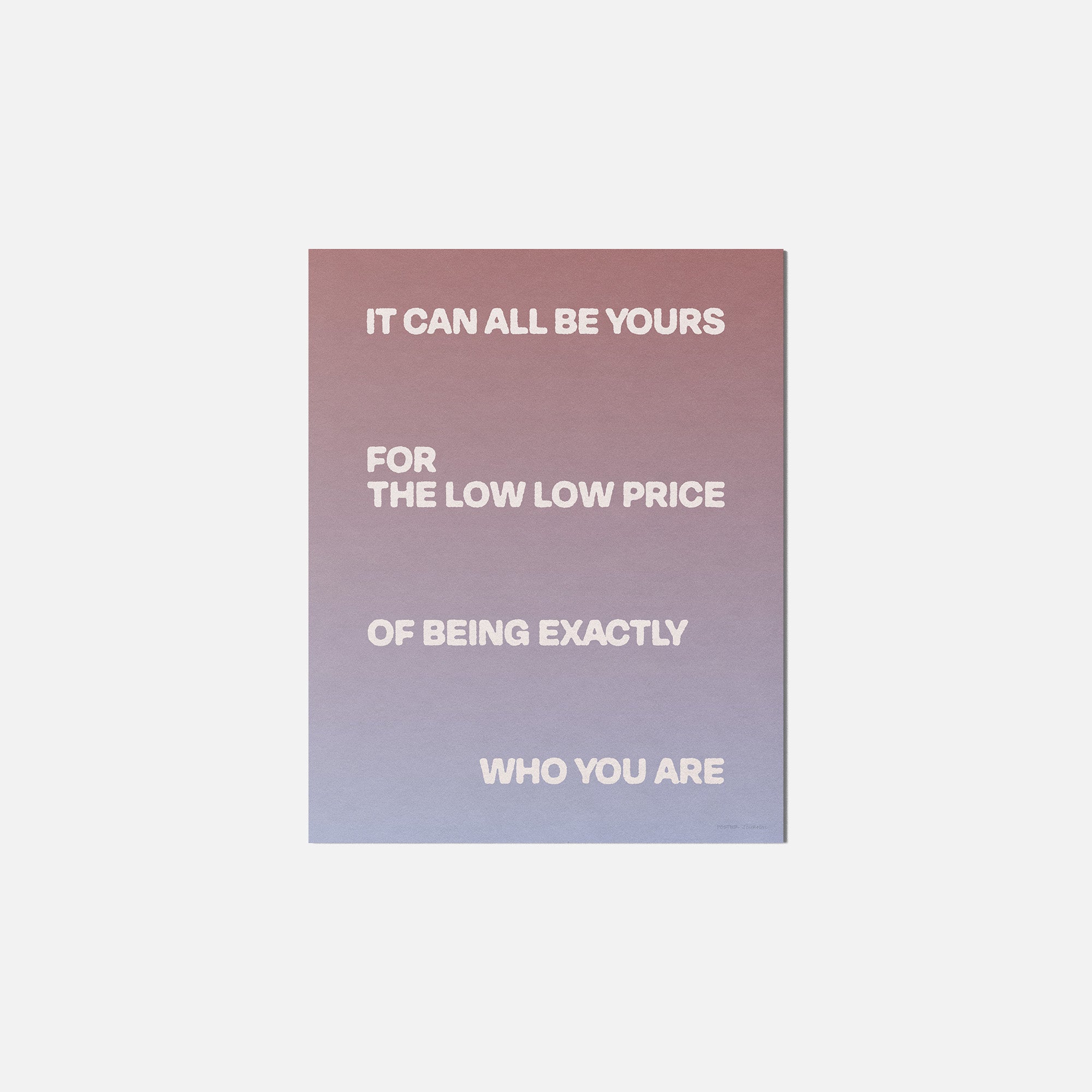 LOW PRINT