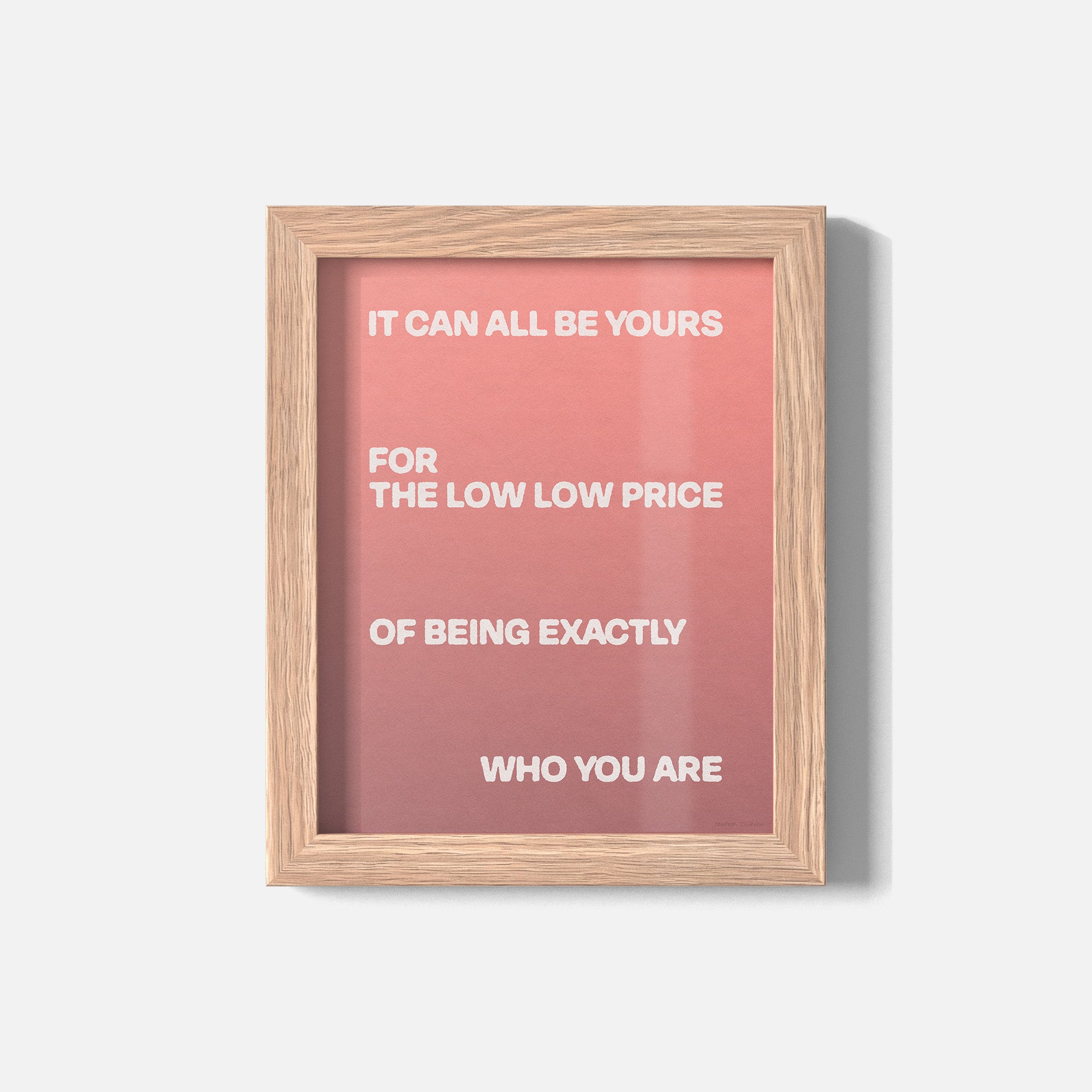 LOW PRINT