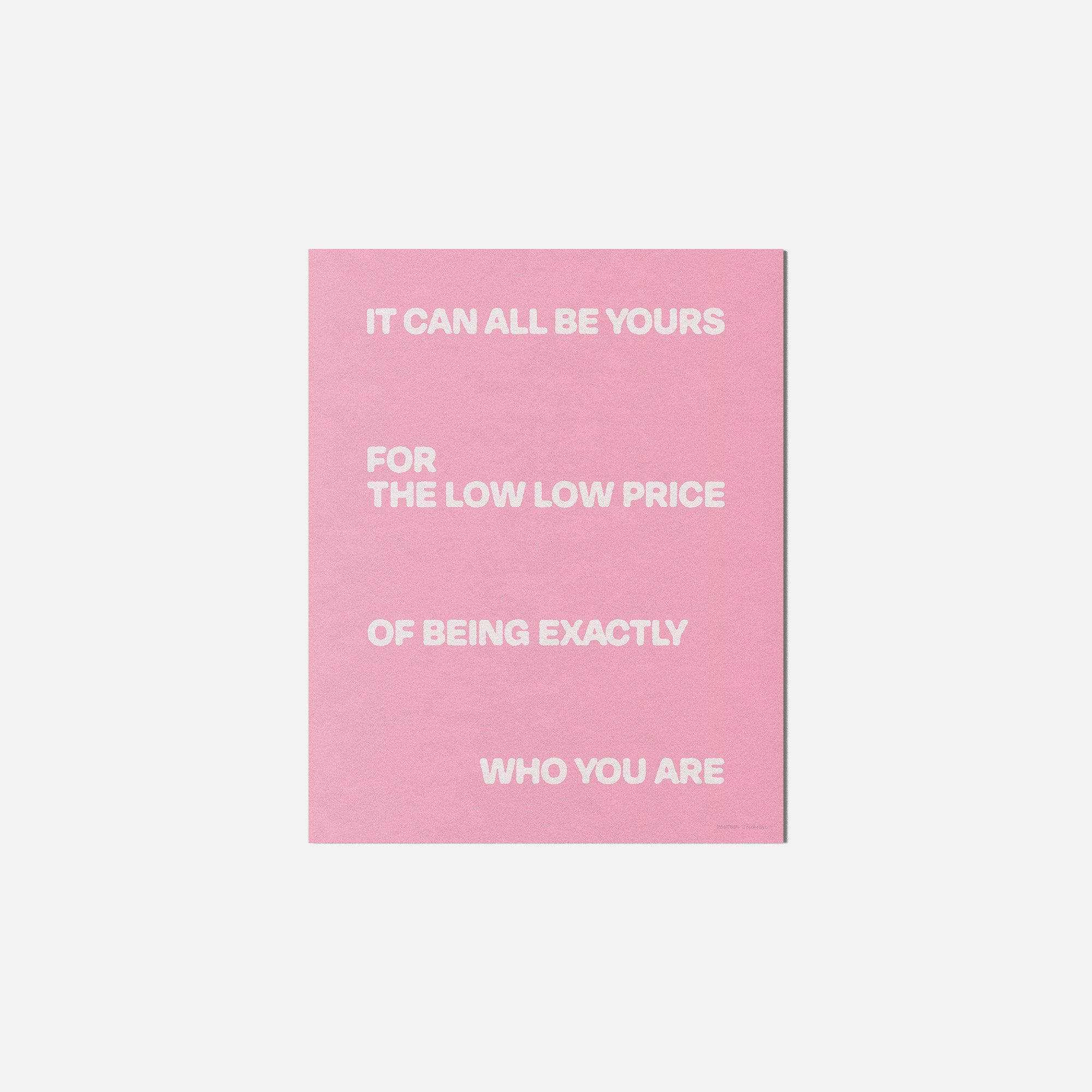 LOW PRINT
