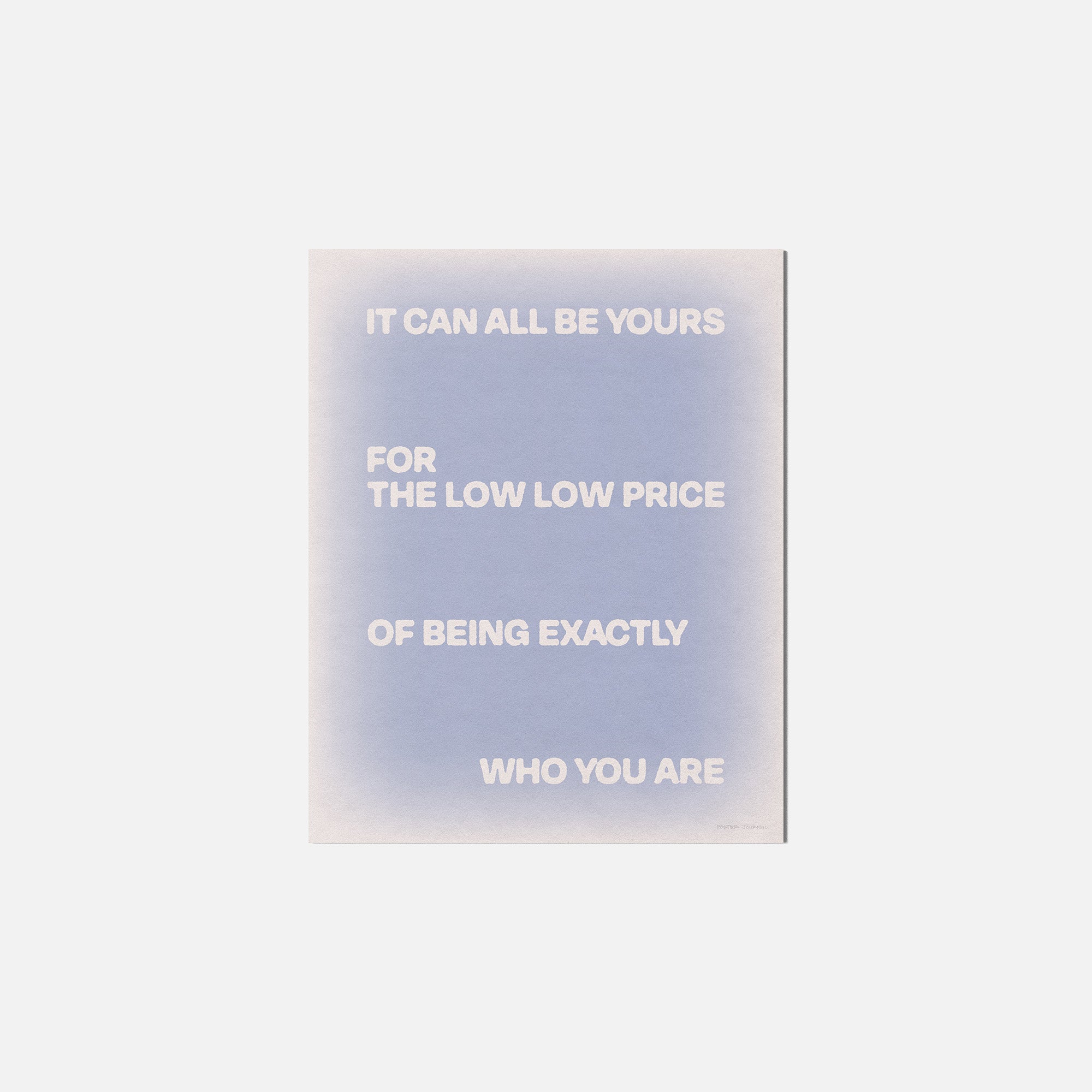 LOW PRINT