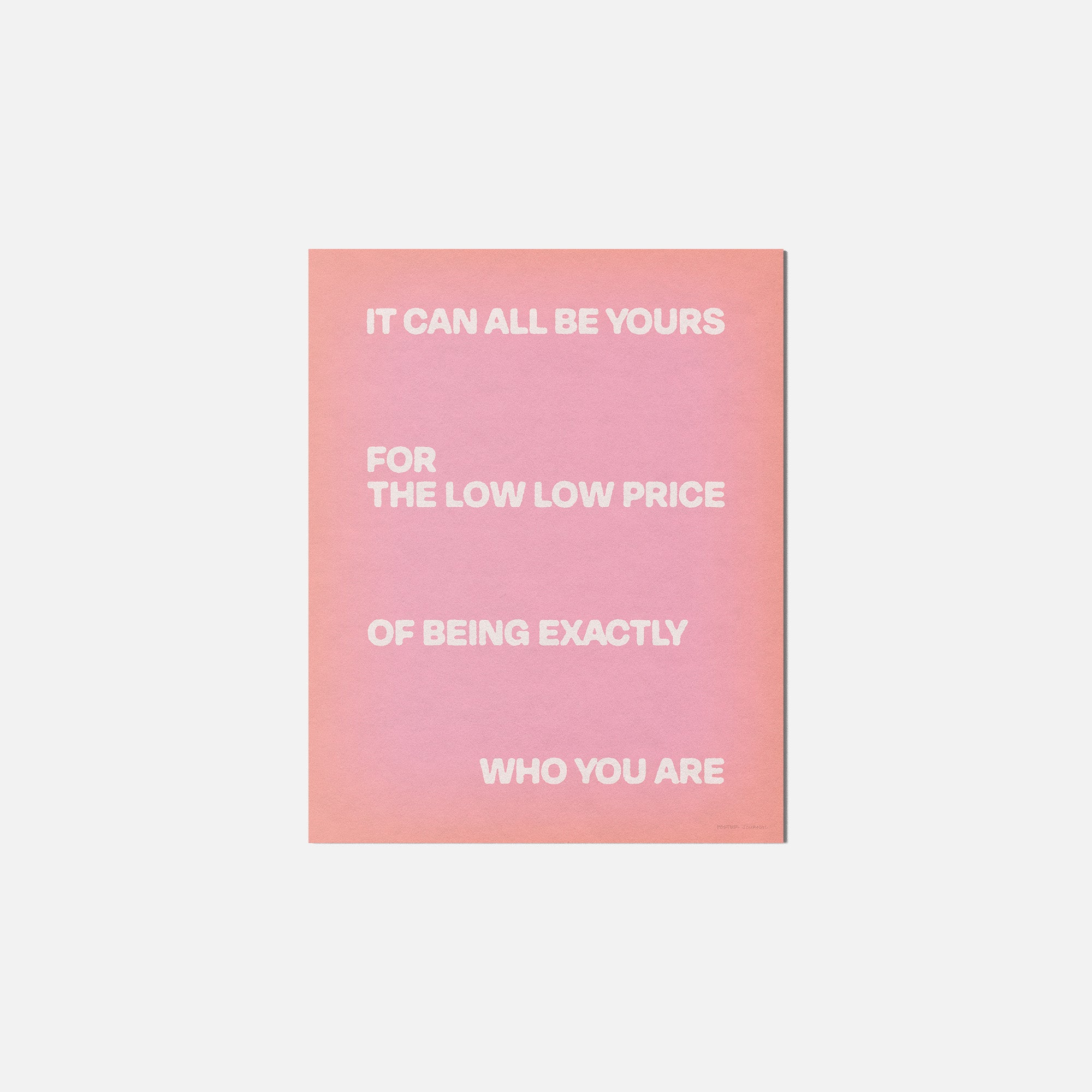 LOW PRINT