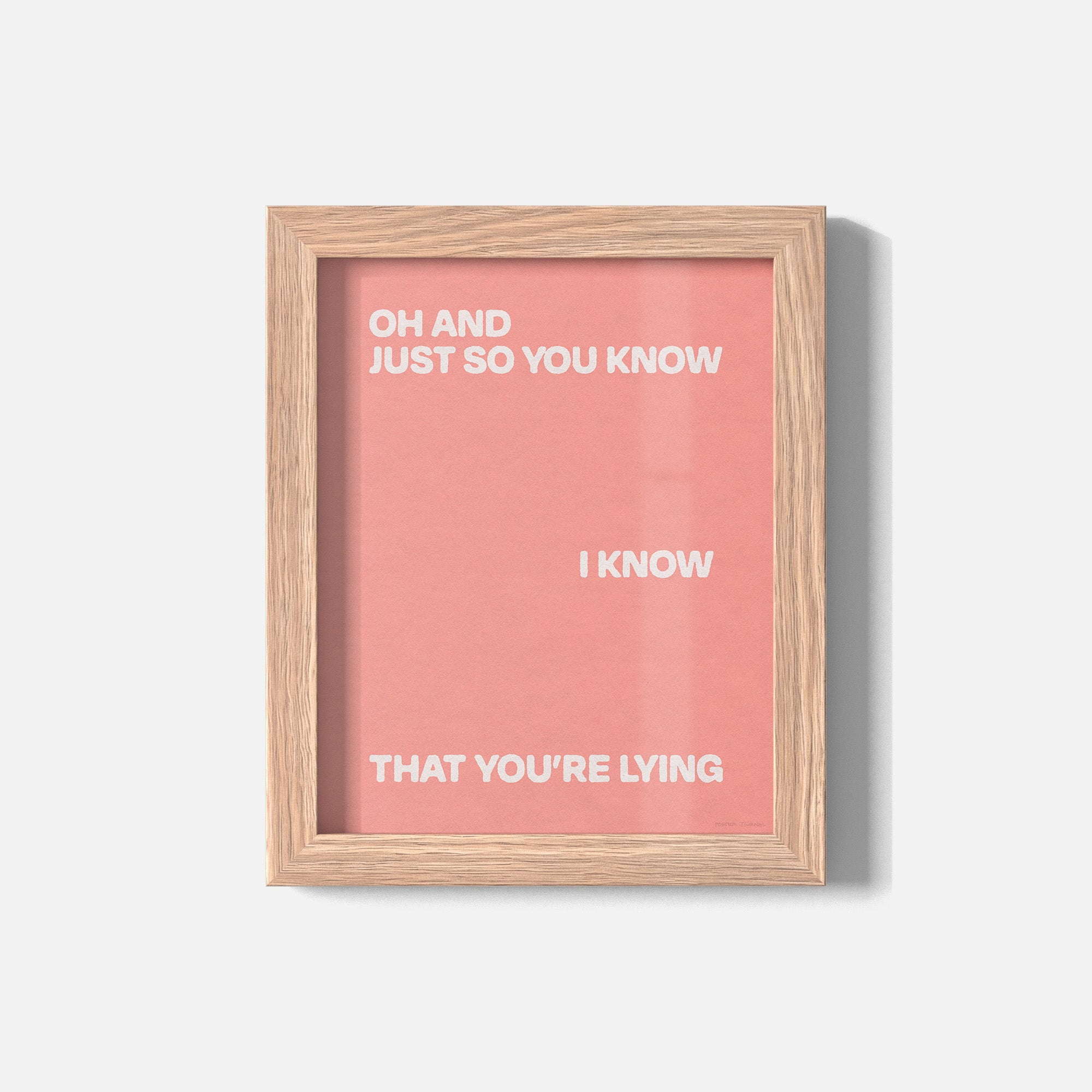 LYING PRINT