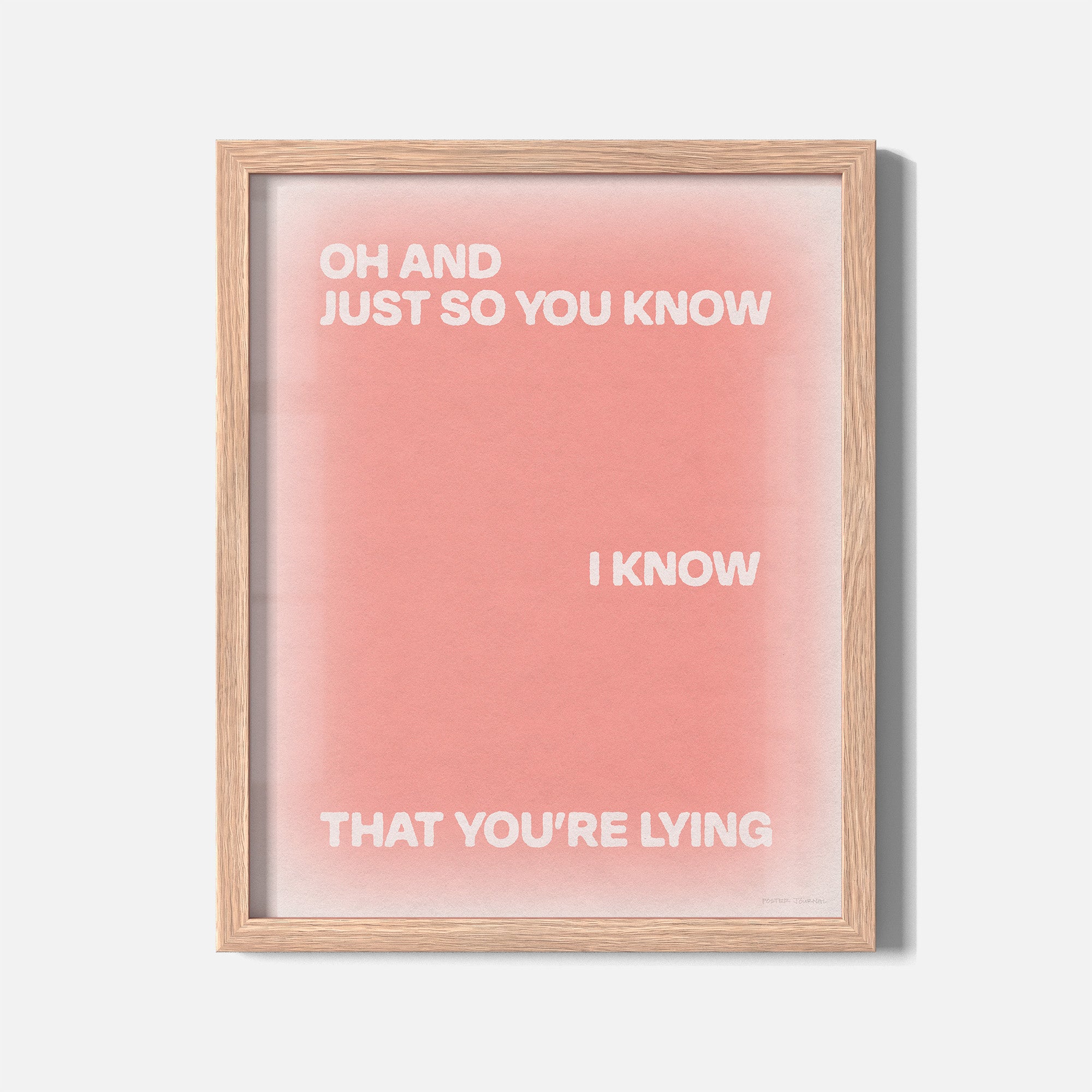 LYING PRINT